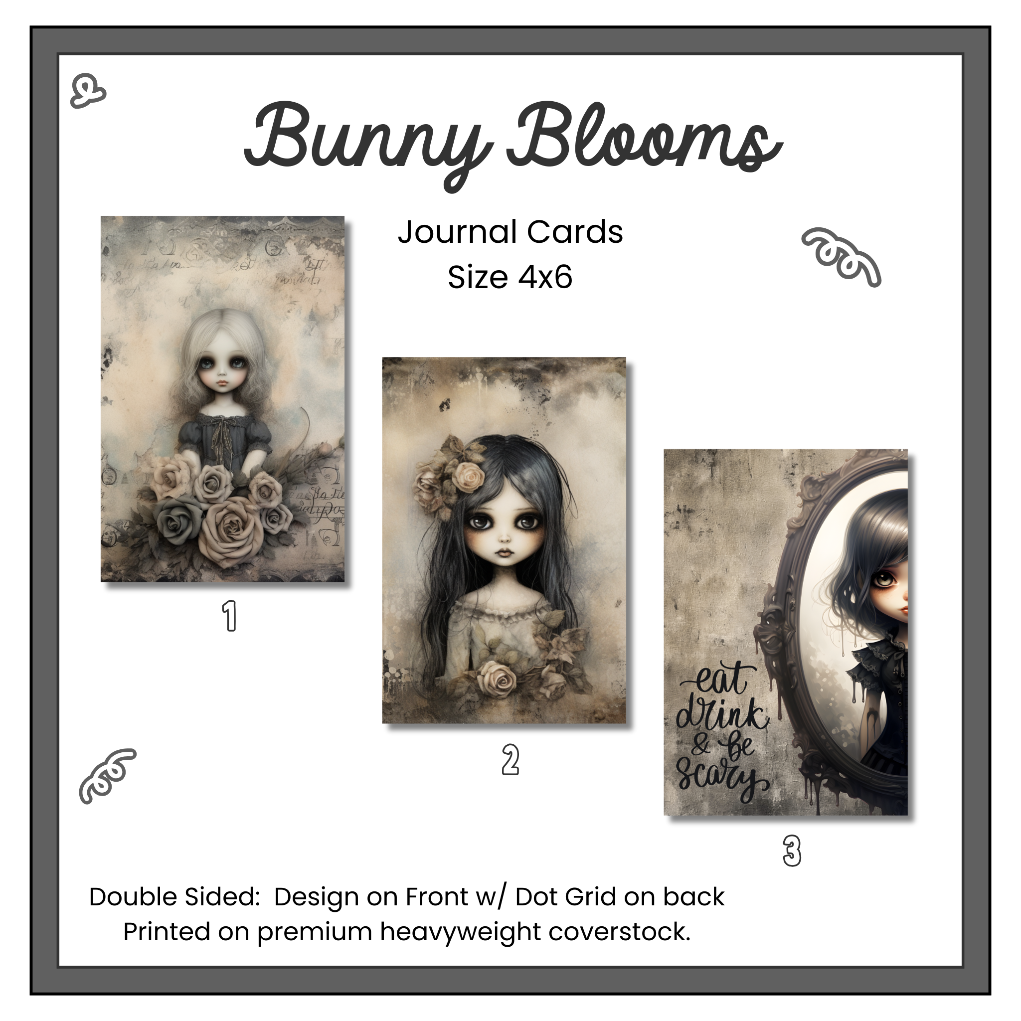 Journal Cards - In Shadows