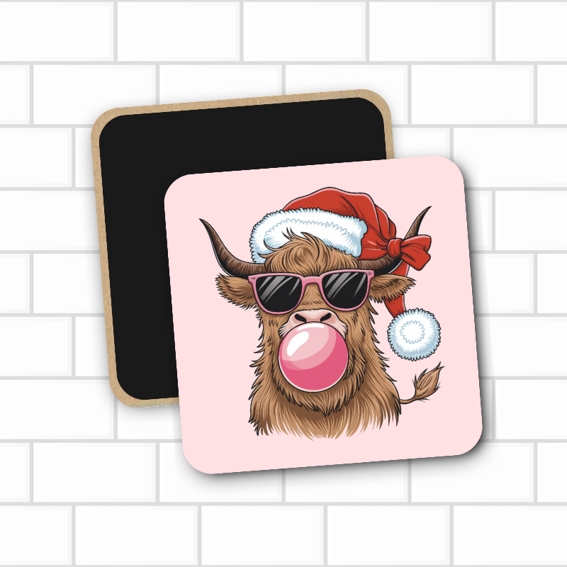 Magnet - Christmas Cow