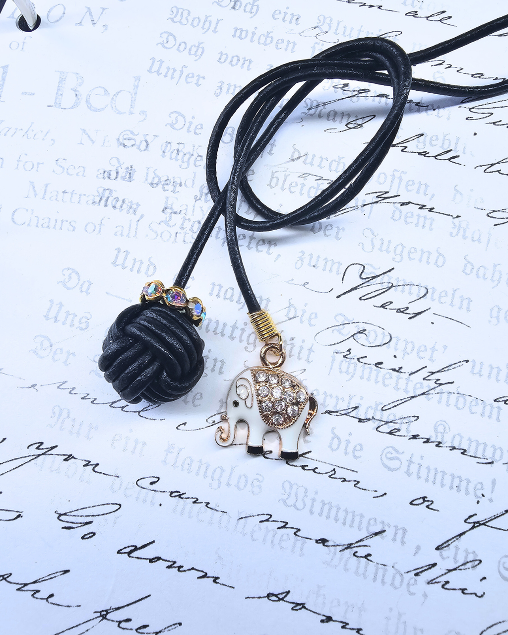 Bookmark  - Bejeweled Elephant