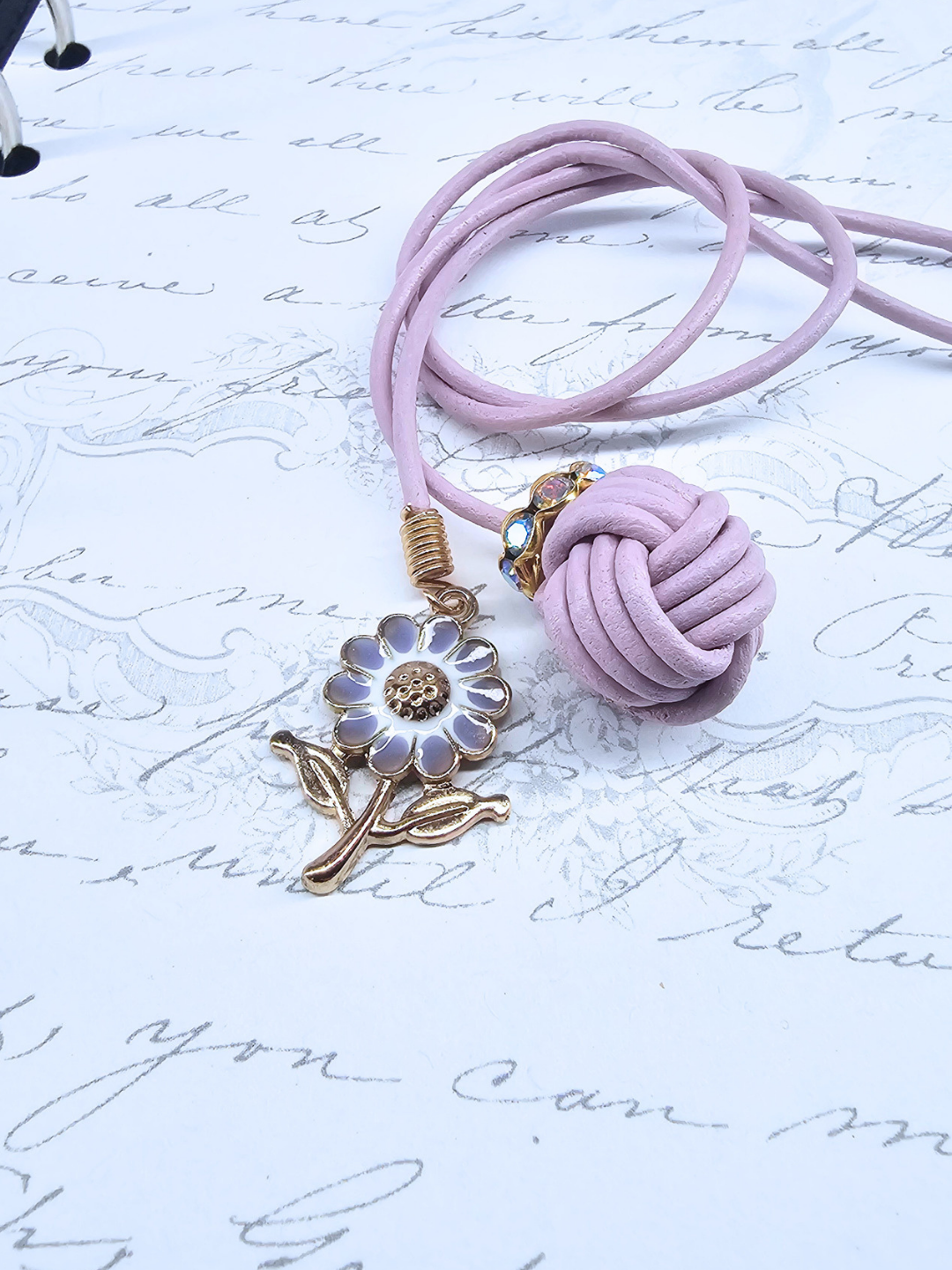 Bookmark  - Purple Daisy