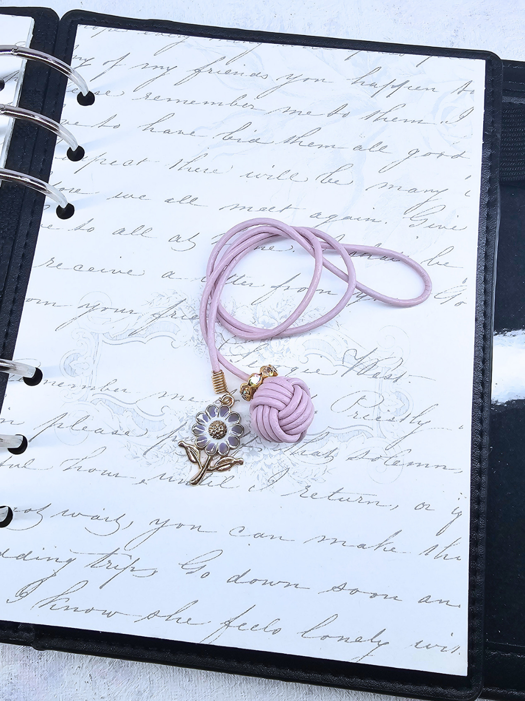 Bookmark  - Purple Daisy