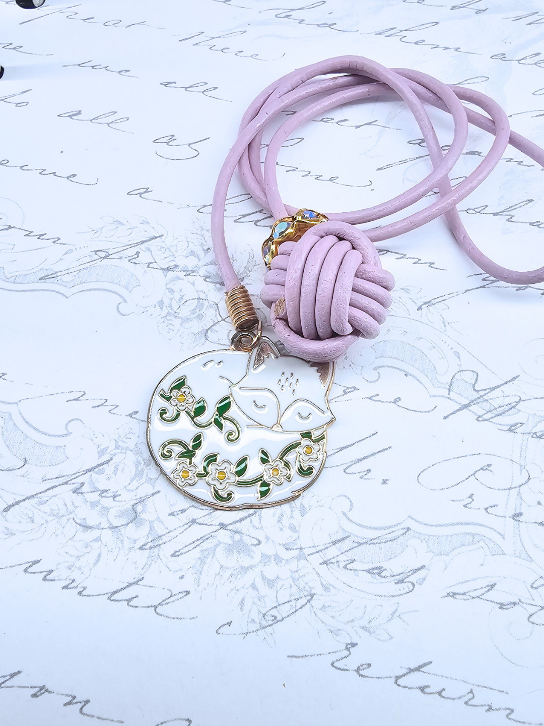Bookmark  - Floral Fox