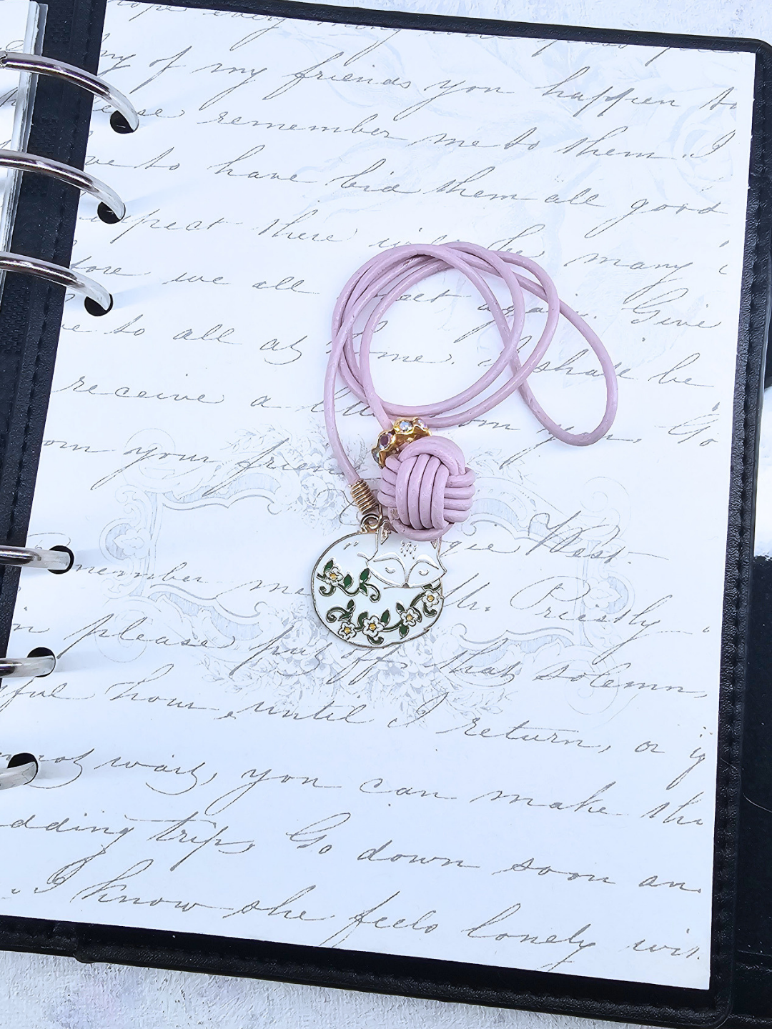 Bookmark  - Floral Fox