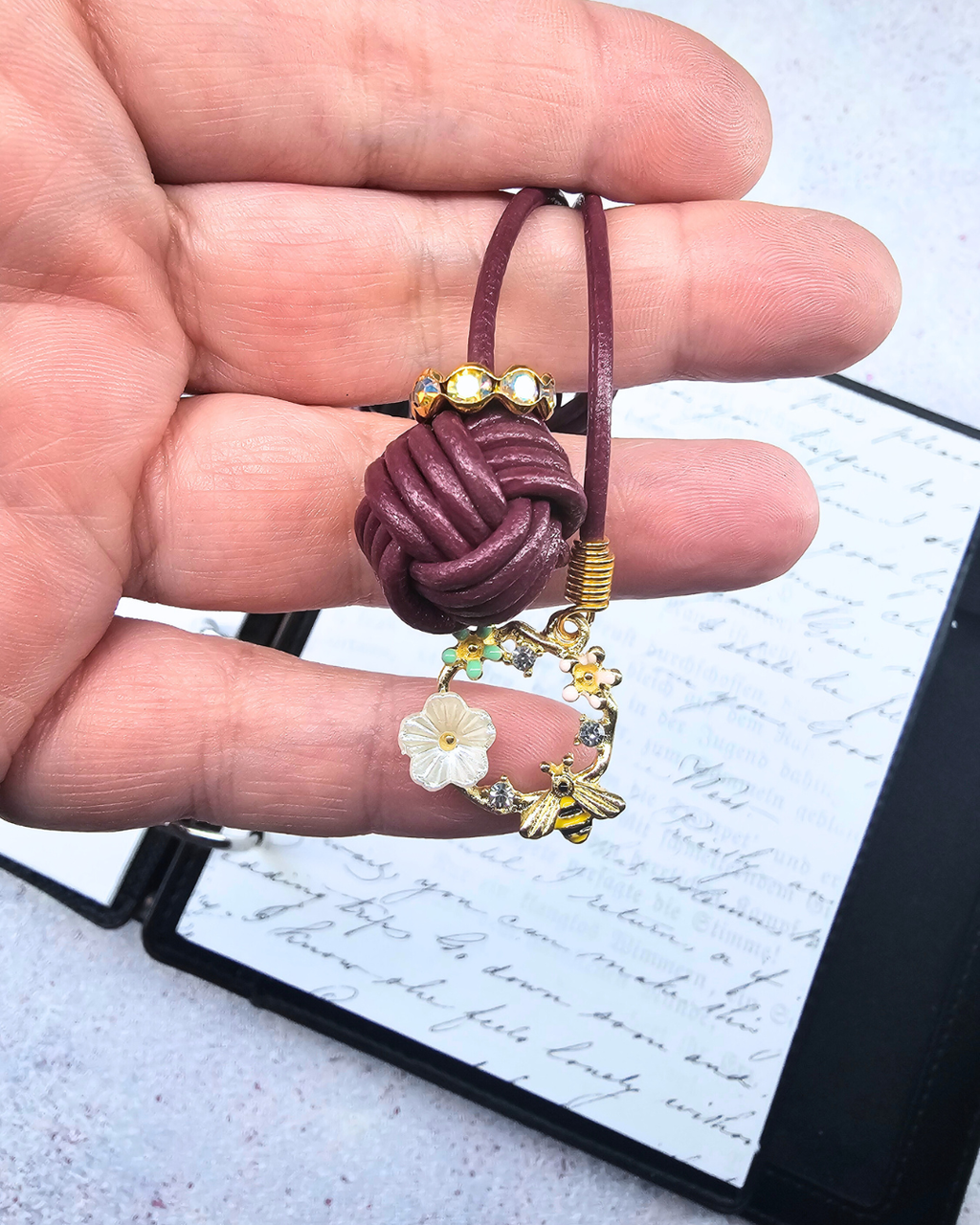 Floral Bookmark - Like Honey