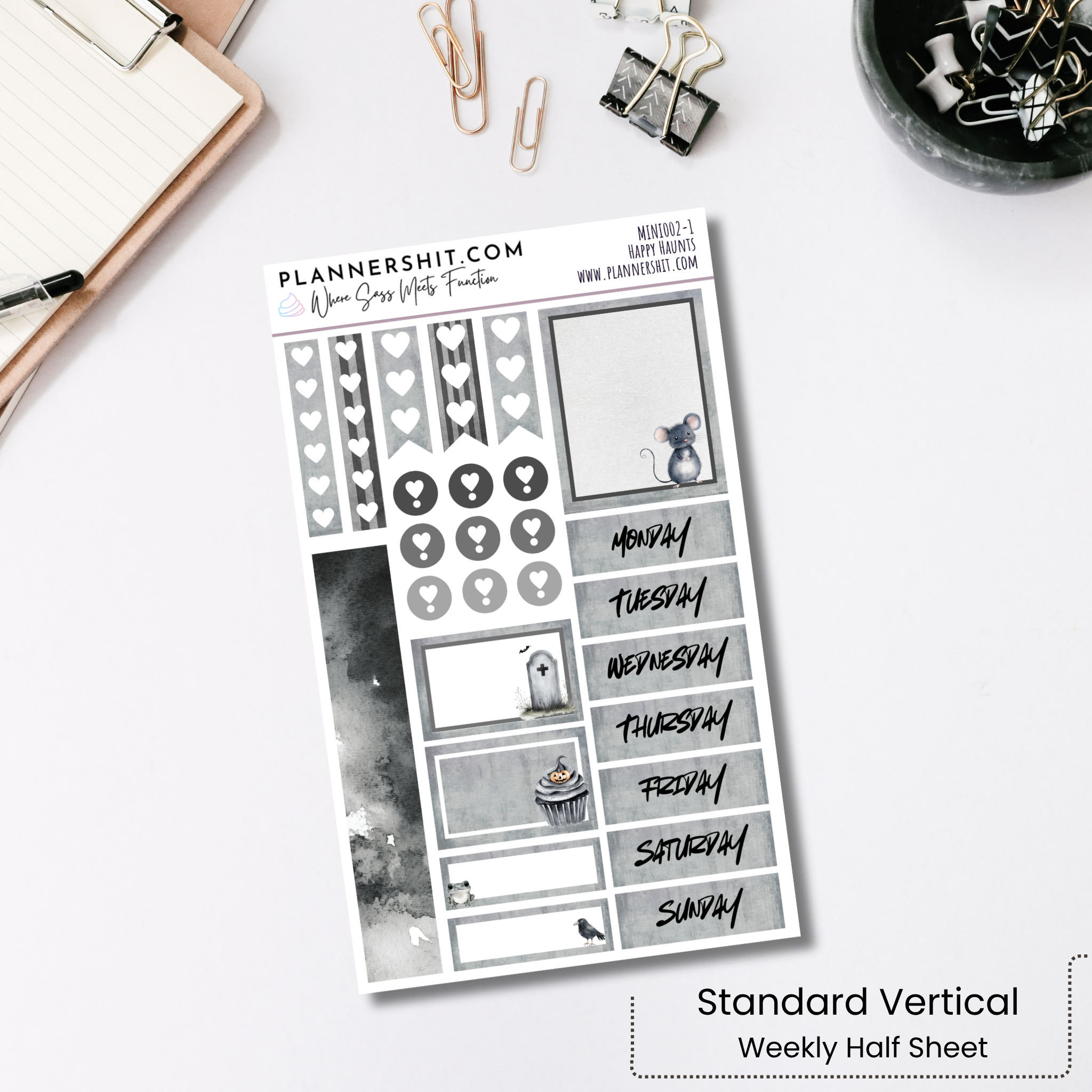 Weekly Mini Kit - Happy Haunts