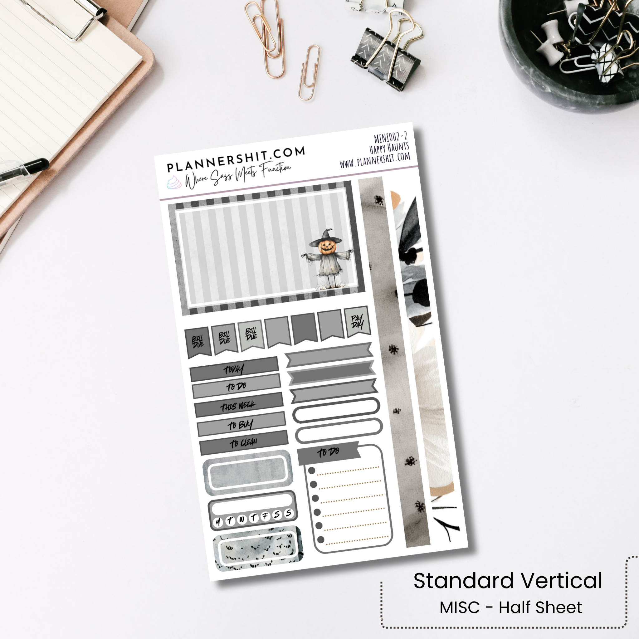 Weekly Mini Kit - Happy Haunts