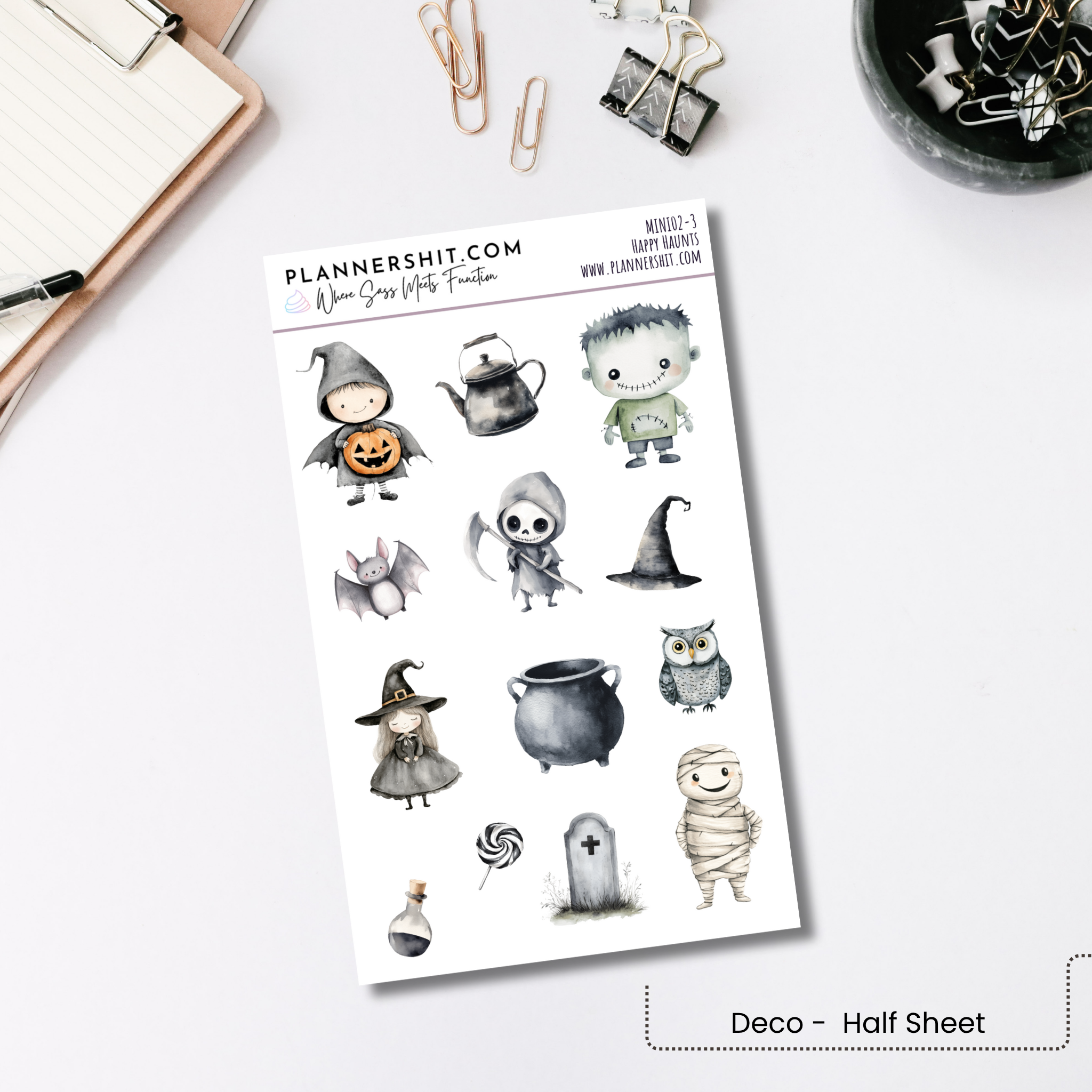 Weekly Mini Kit - Happy Haunts