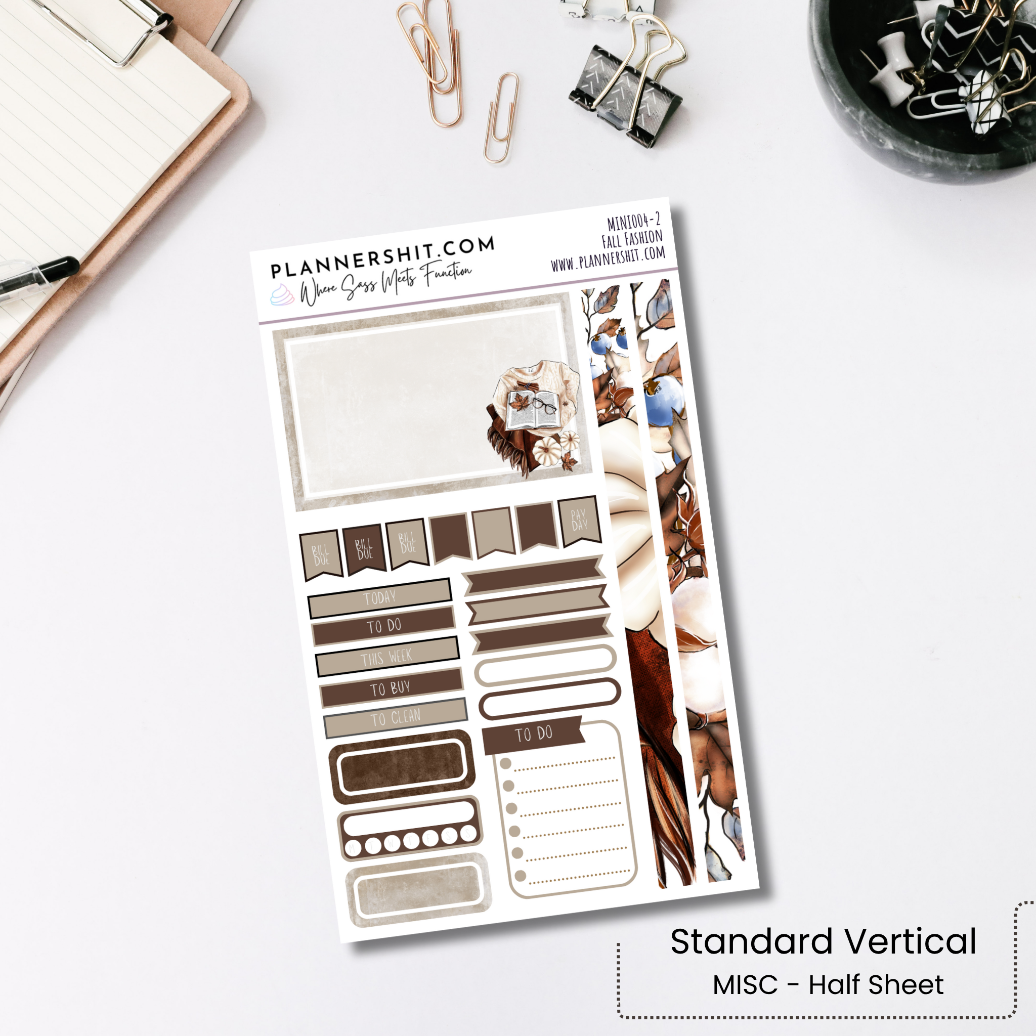 Weekly Mini Kit - Fall Fashion