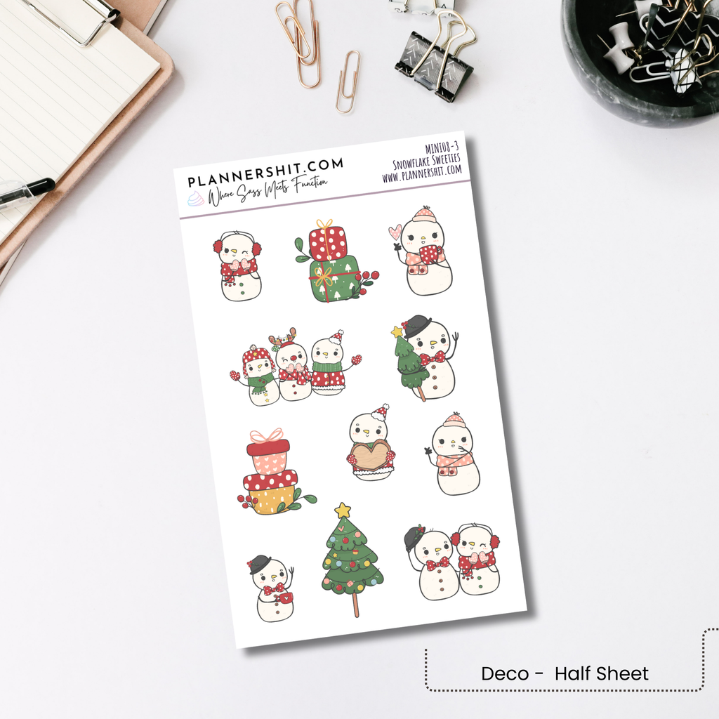 Weekly Mini Kit - Snowflake Sweeties