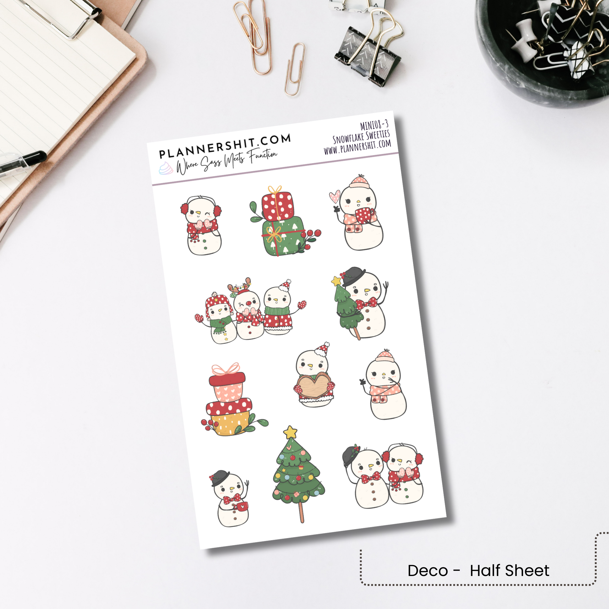 Weekly Mini Kit - Snowflake Sweeties