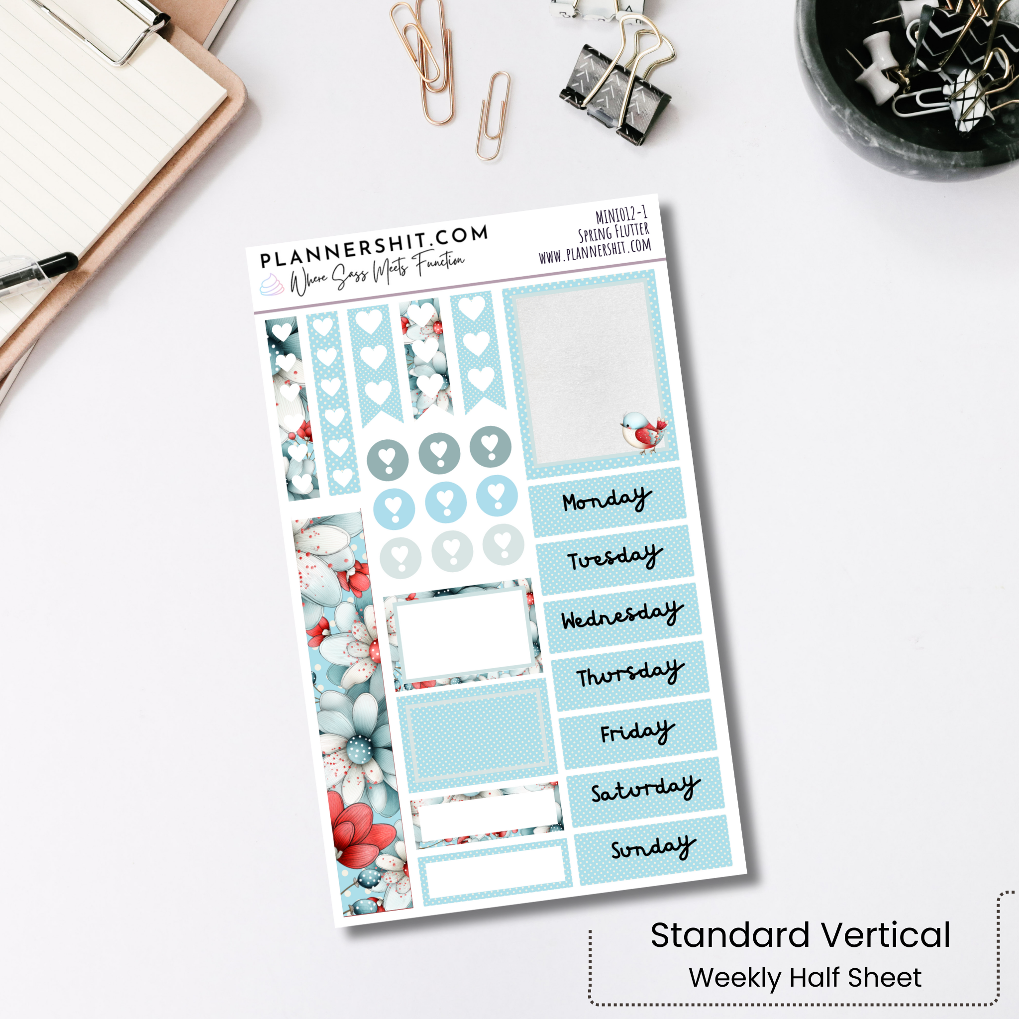 Weekly Mini Kit - Spring Flutter