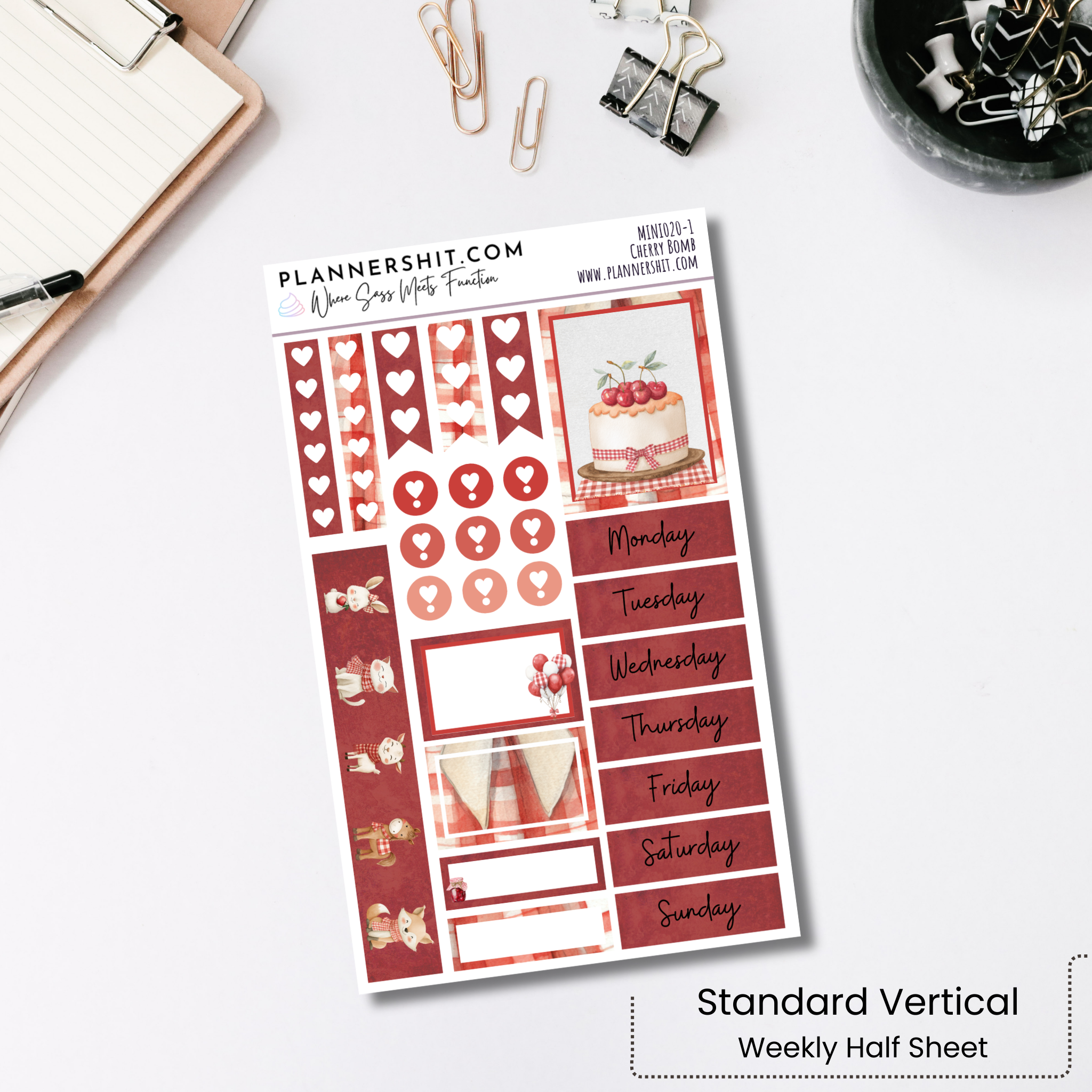 Weekly Mini Kit - Cherry Bomb