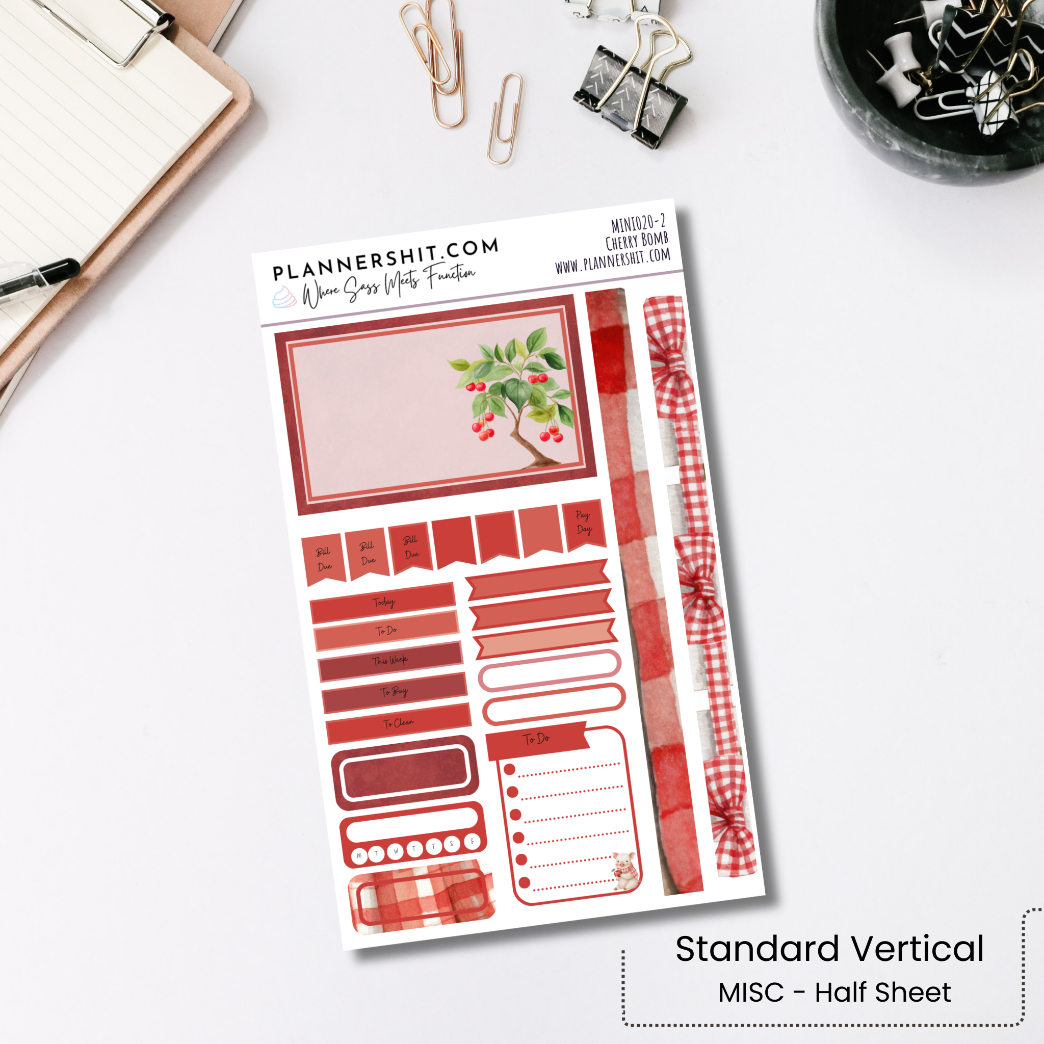 Weekly Mini Kit - Cherry Bomb