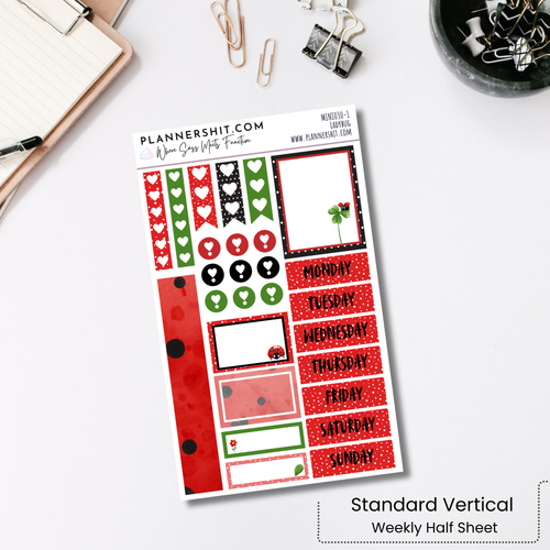 Weekly Mini Kit - Ladybug