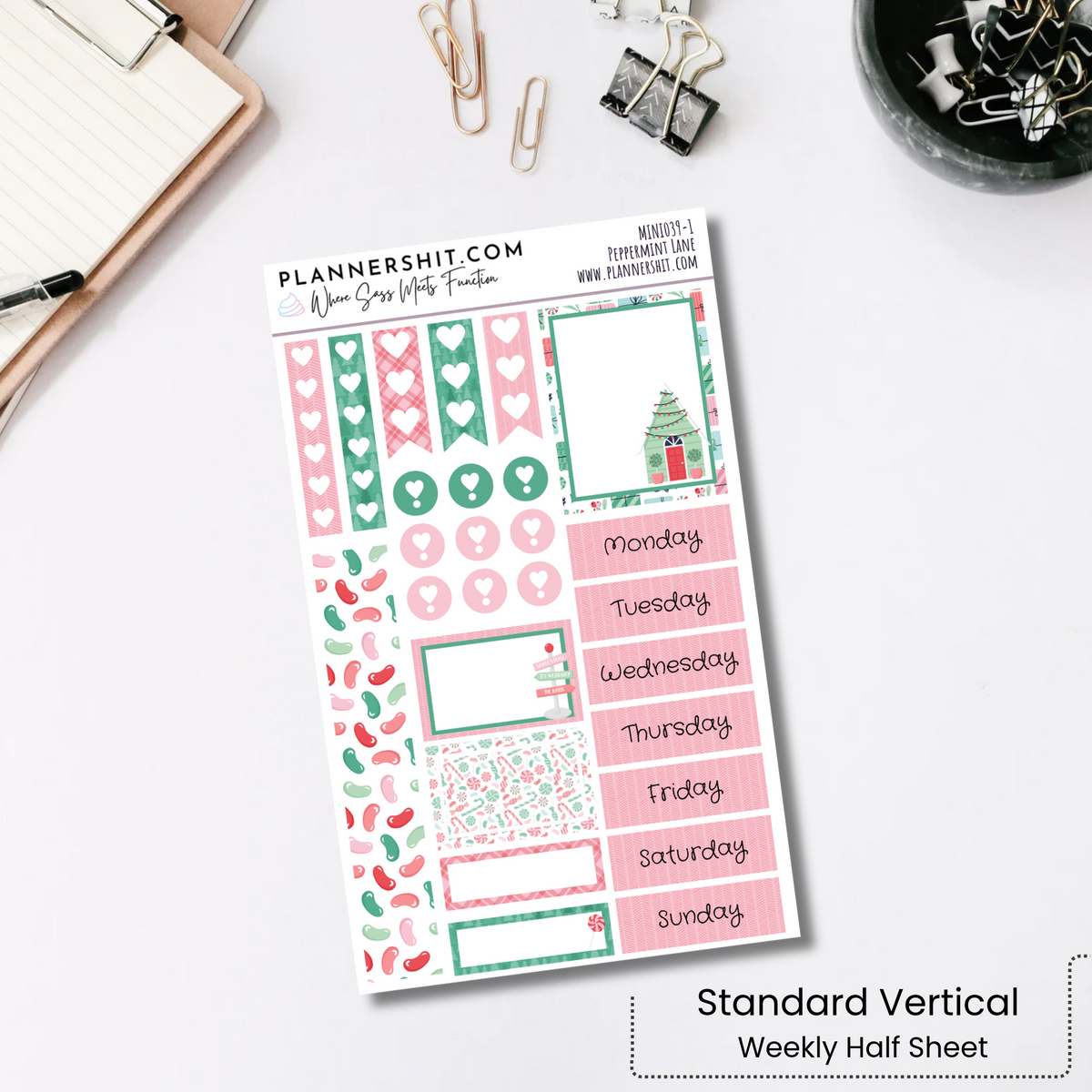 Weekly Mini Kit - Peppermint Lane