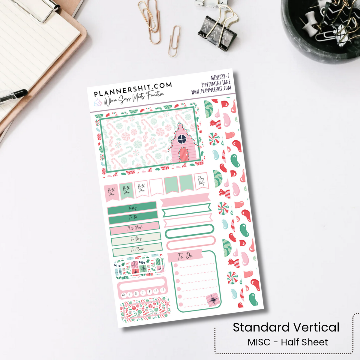 Weekly Mini Kit - Peppermint Lane