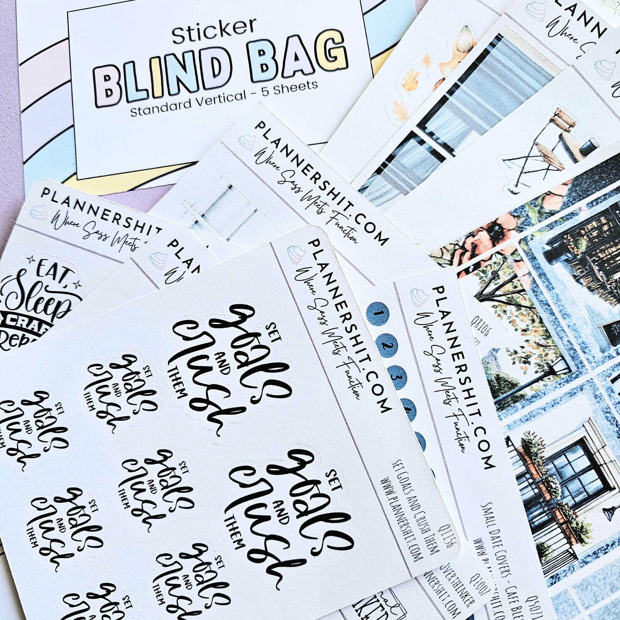 Blind Bag Sticker Kit Bundles — Choose Format + Bundle Size ...