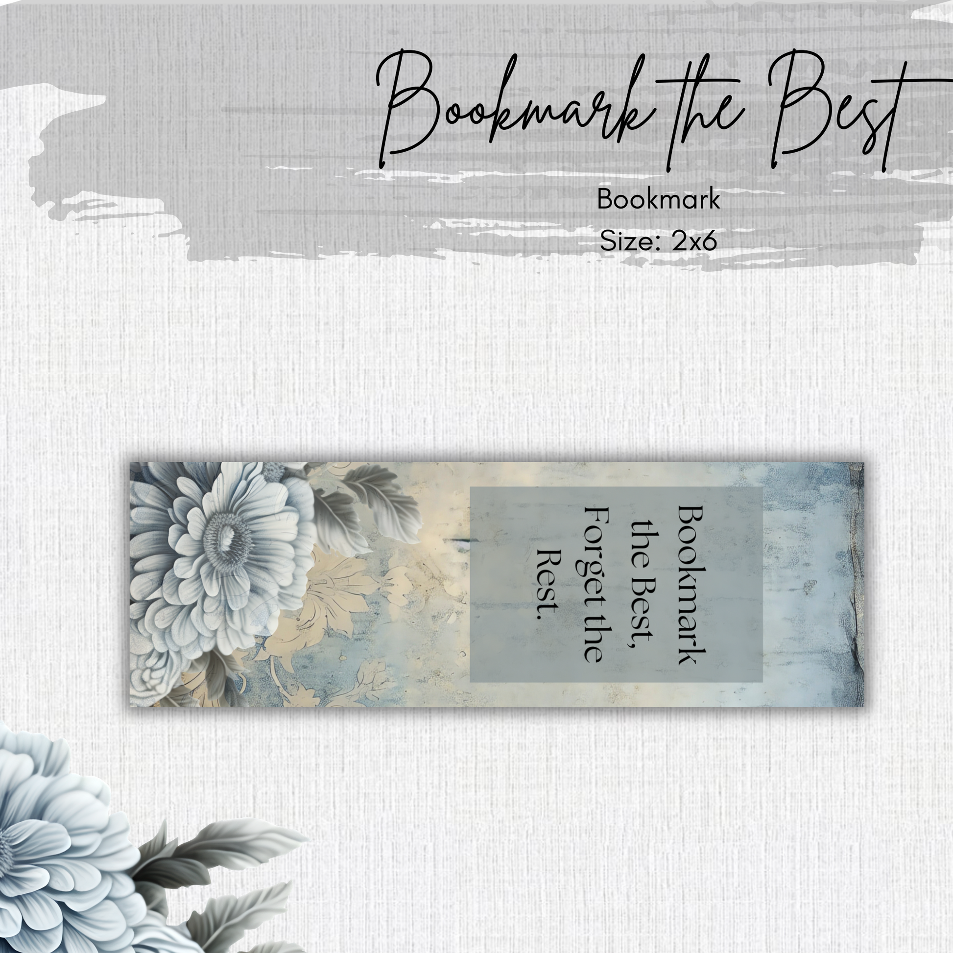 Paper Bookmark - Regency Collection