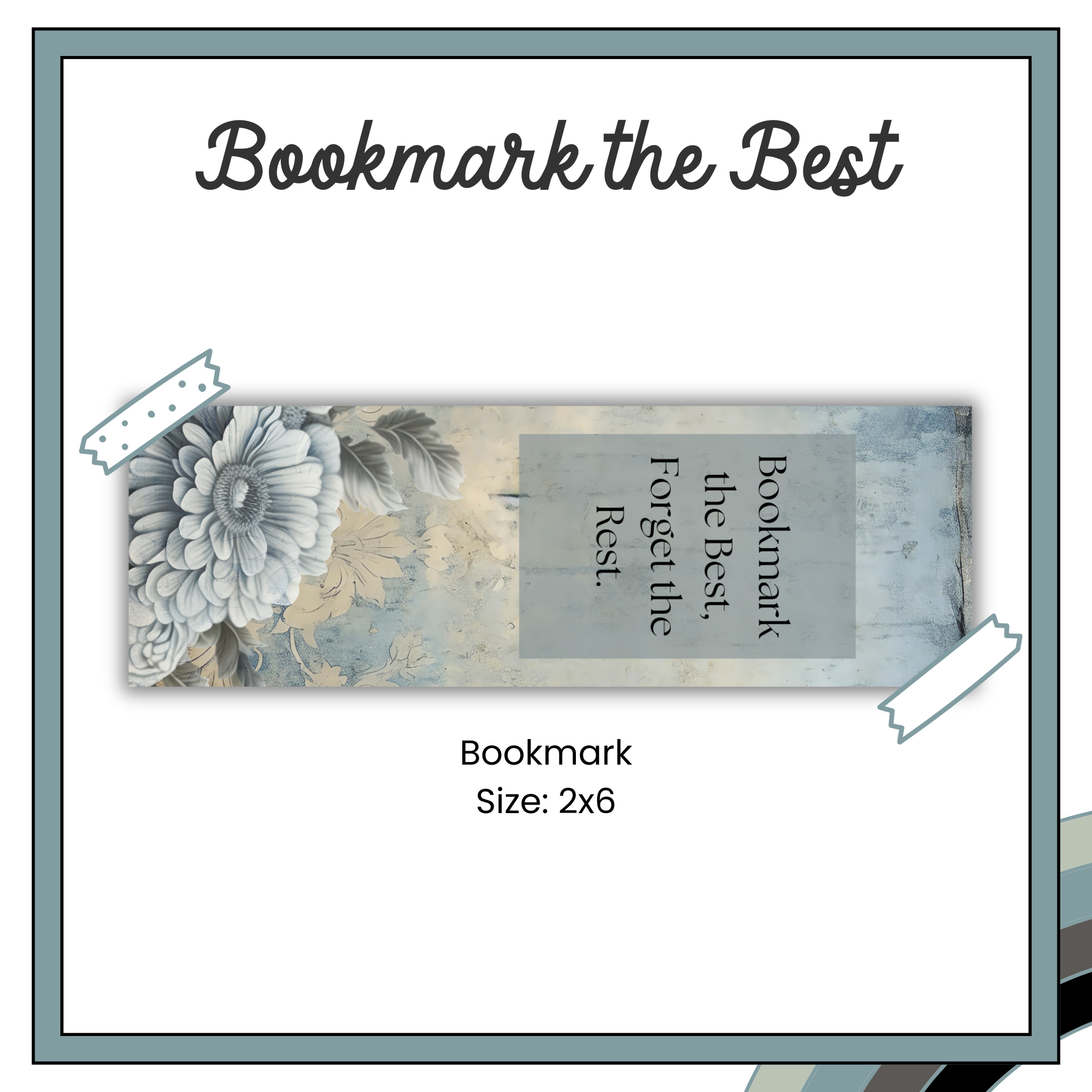 Paper Bookmark - Regency Collection