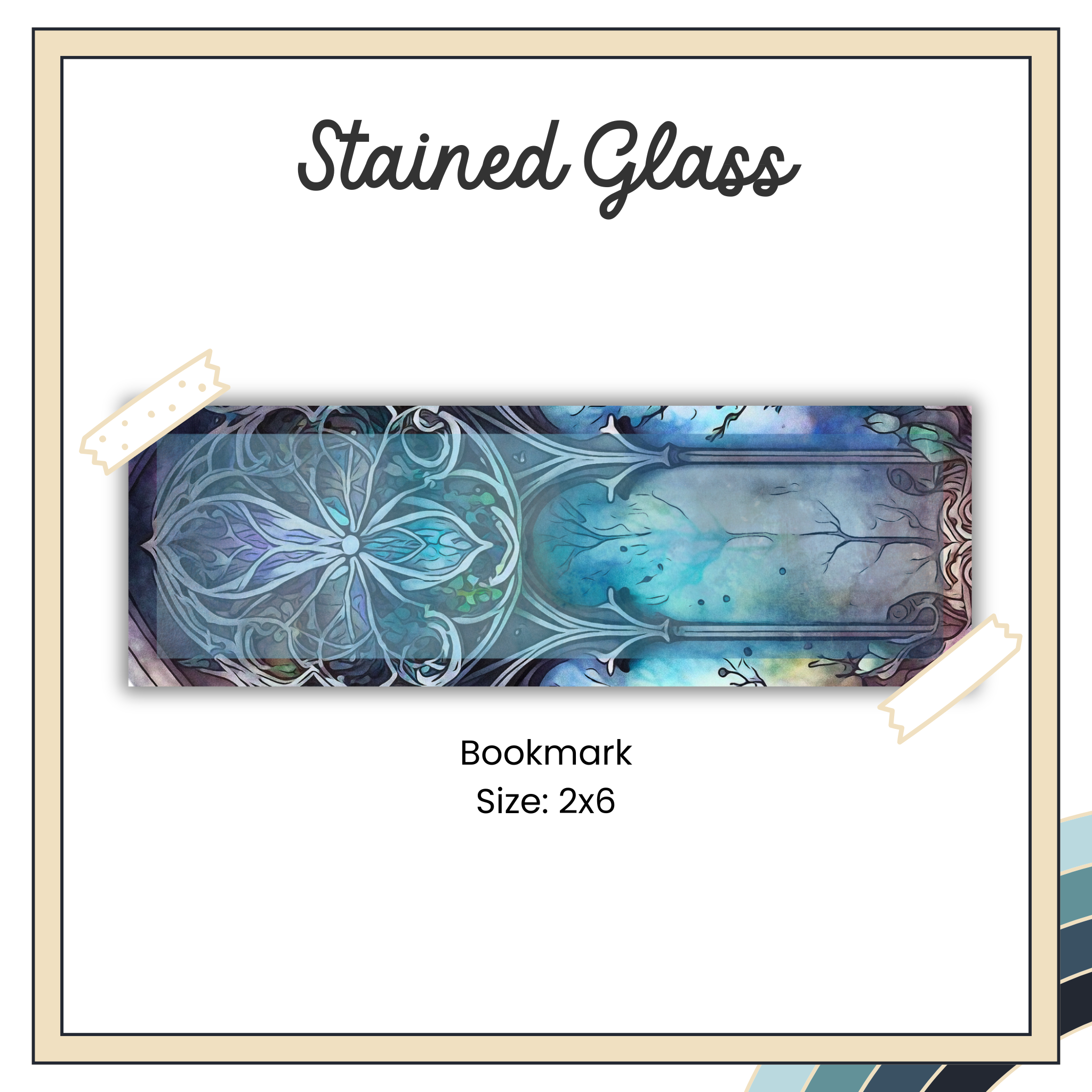 Paper Bookmark - Raven Nights