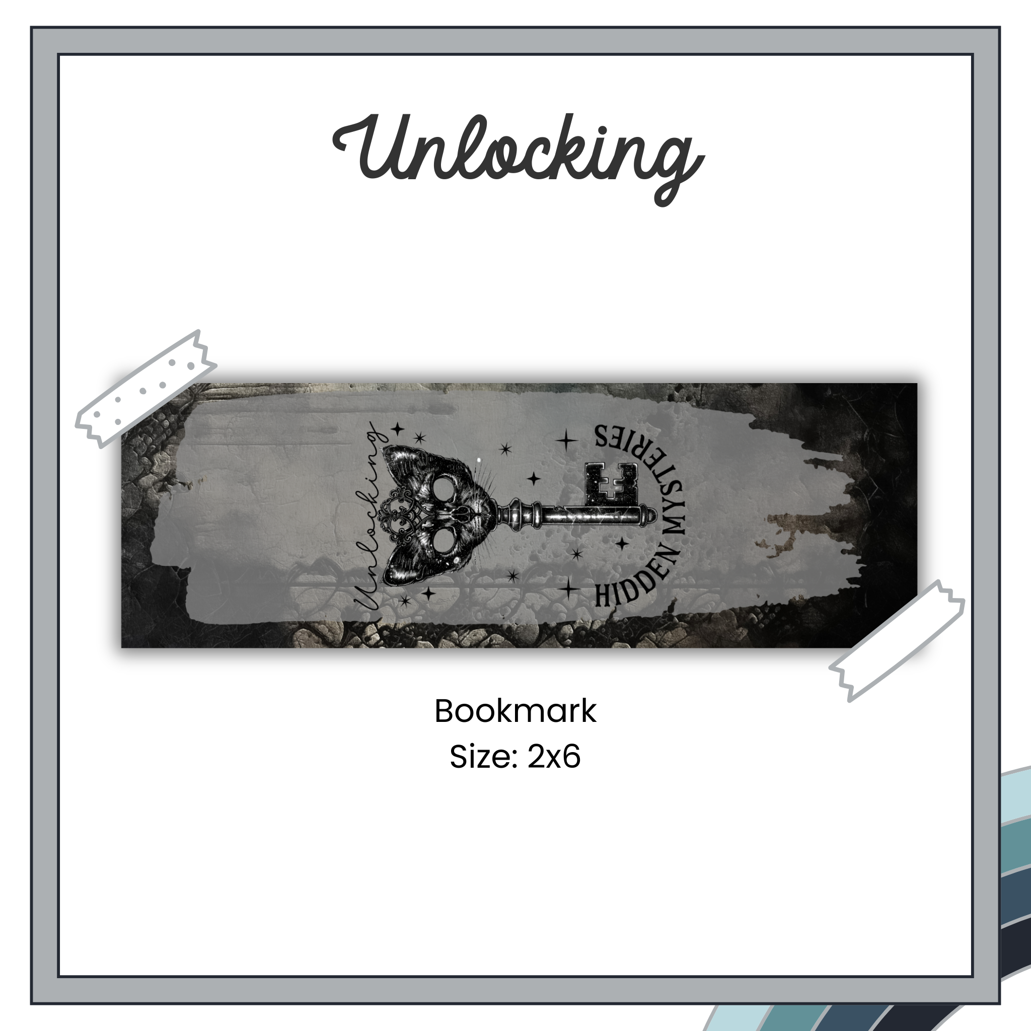 Paper Bookmark - Poetic Torture