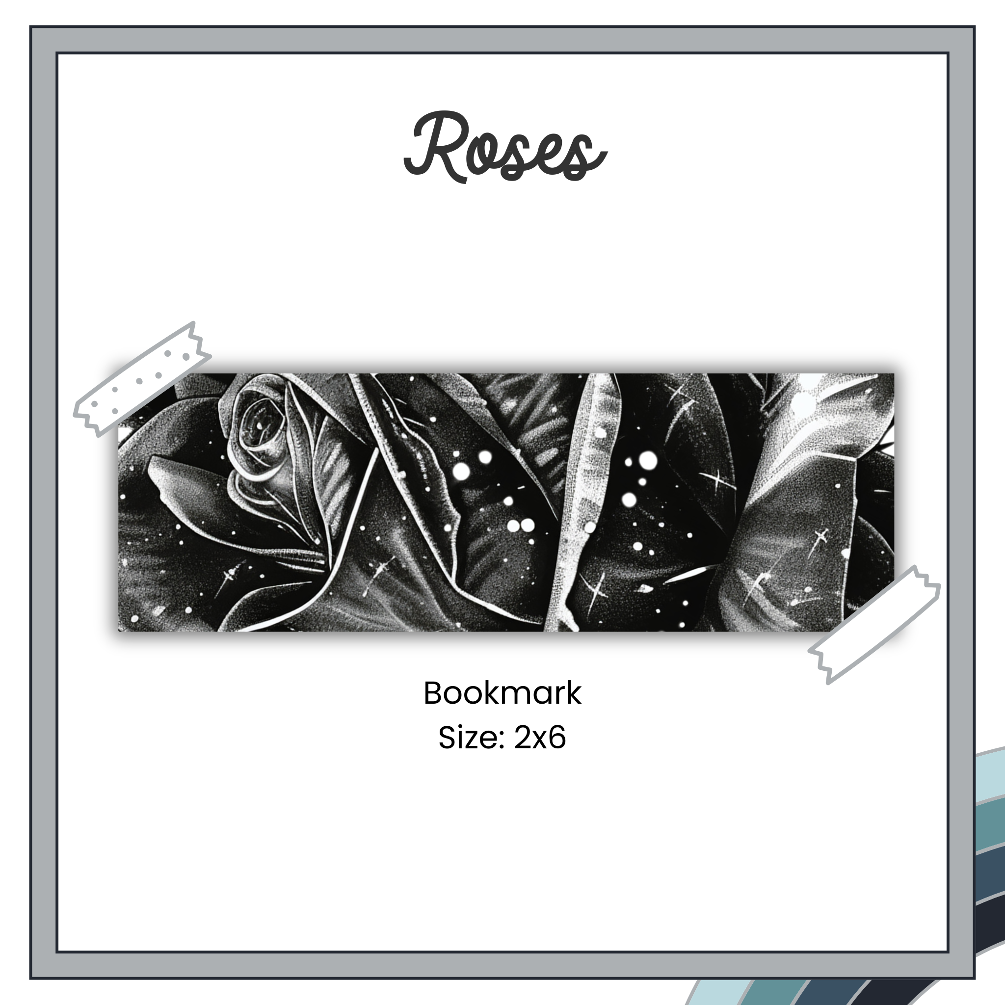 Paper Bookmark - Poetic Torture