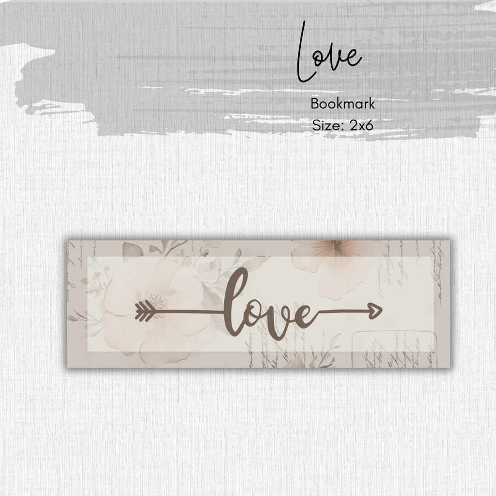 Paper Bookmark - Summer Boho