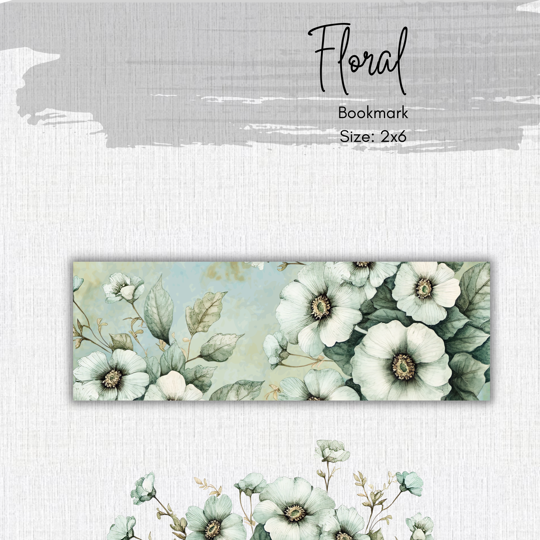 Paper Bookmark - Shopping