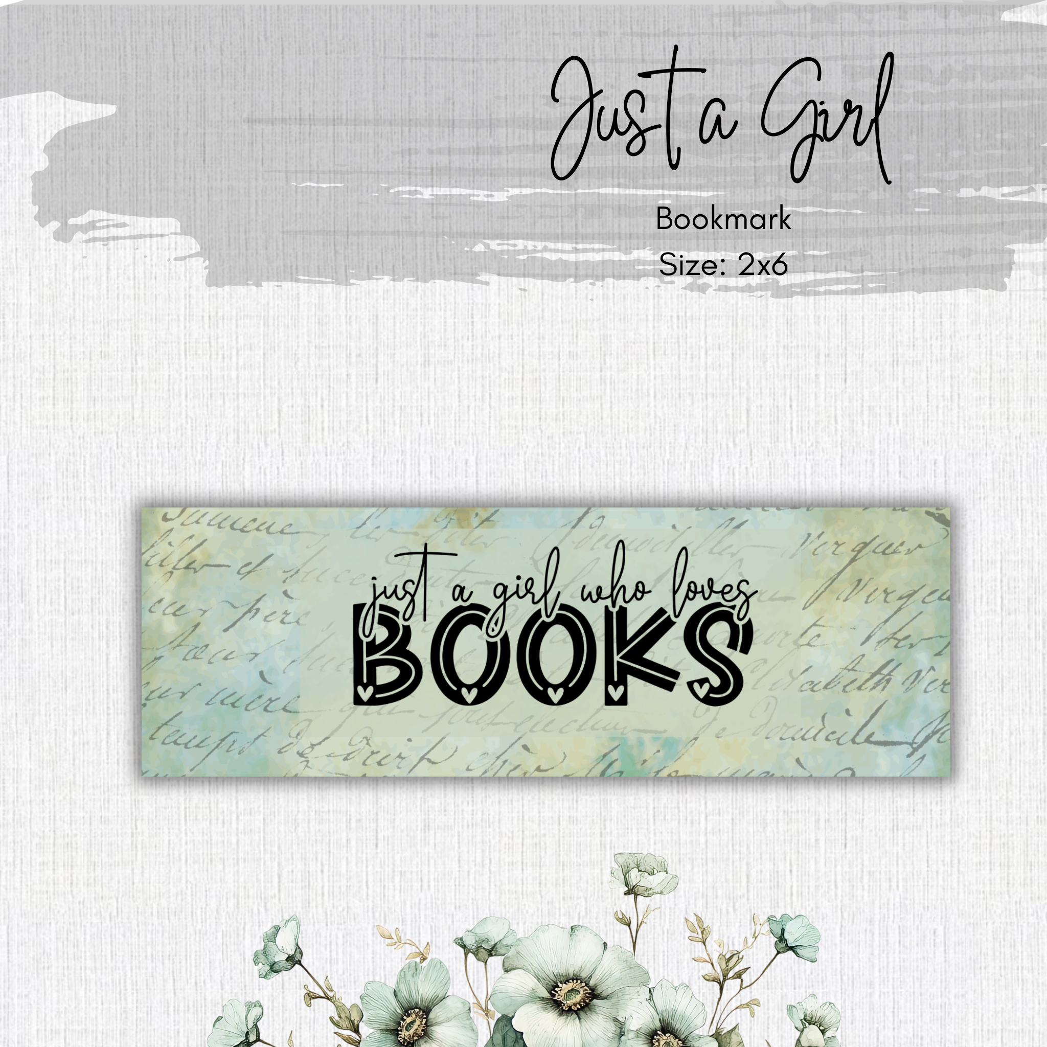 Paper Bookmark - Shopping