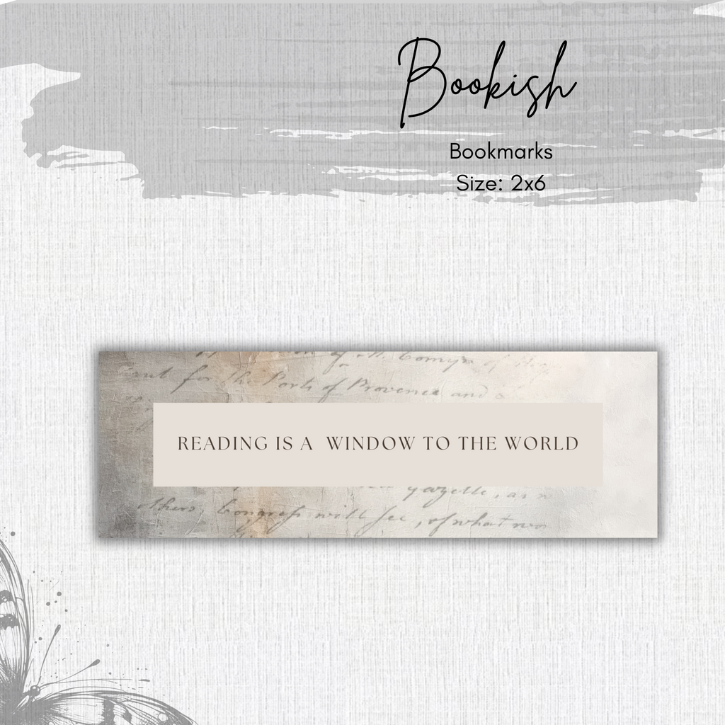 Paper Bookmark - Bookish Collection