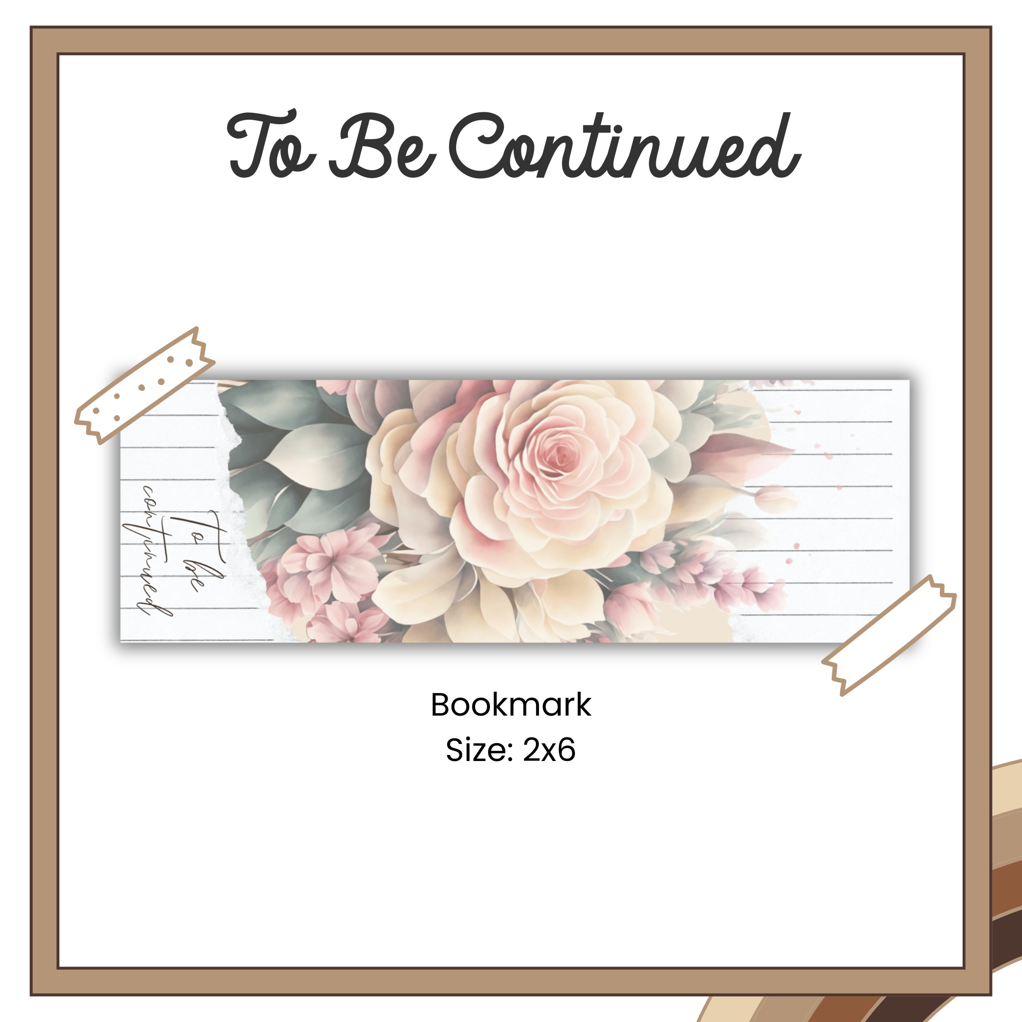 Paper Bookmark - Bookish Collection