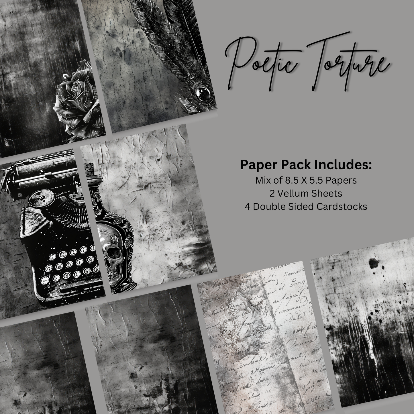 Paper Pack - Poetic Torture