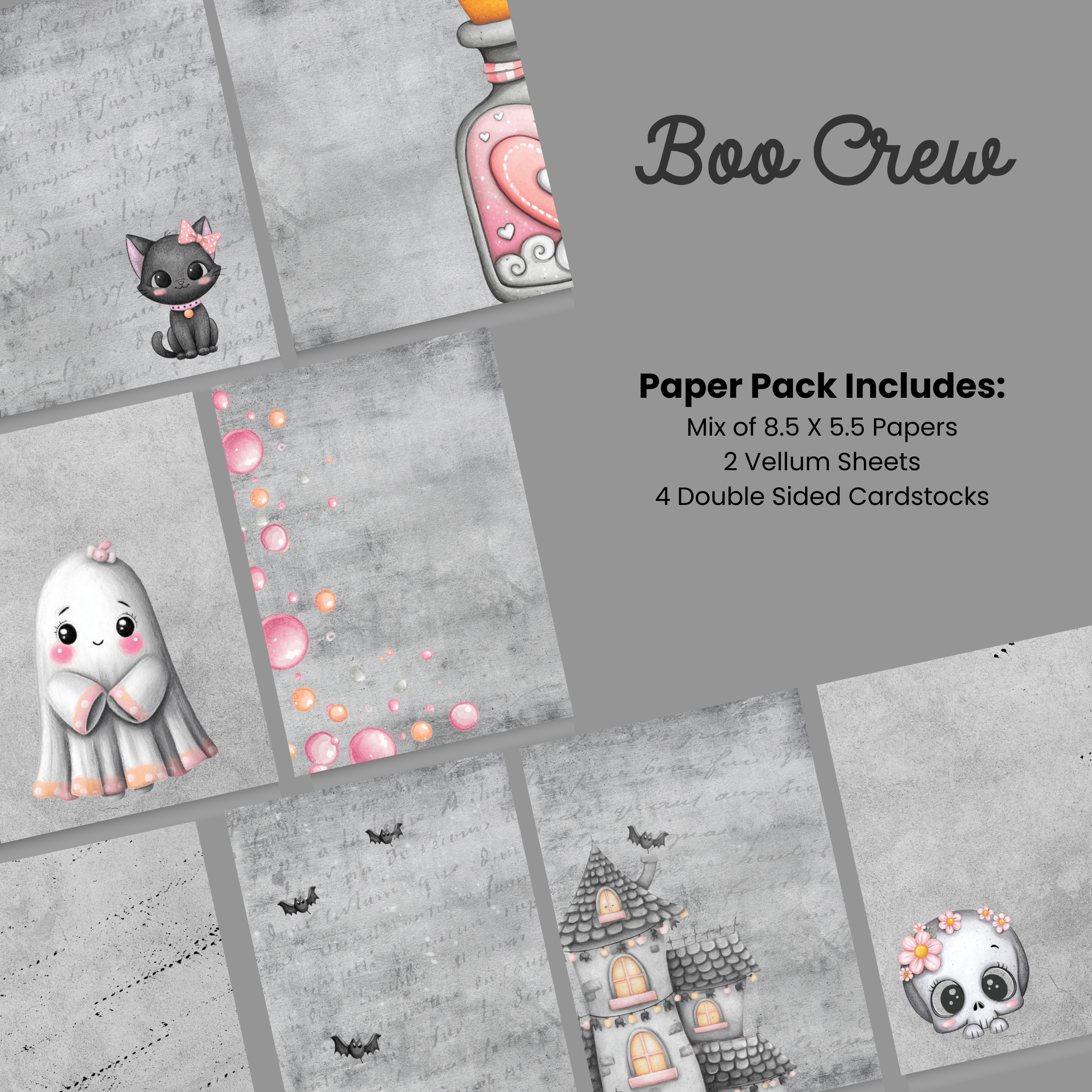Paper Pack - Boo Crew