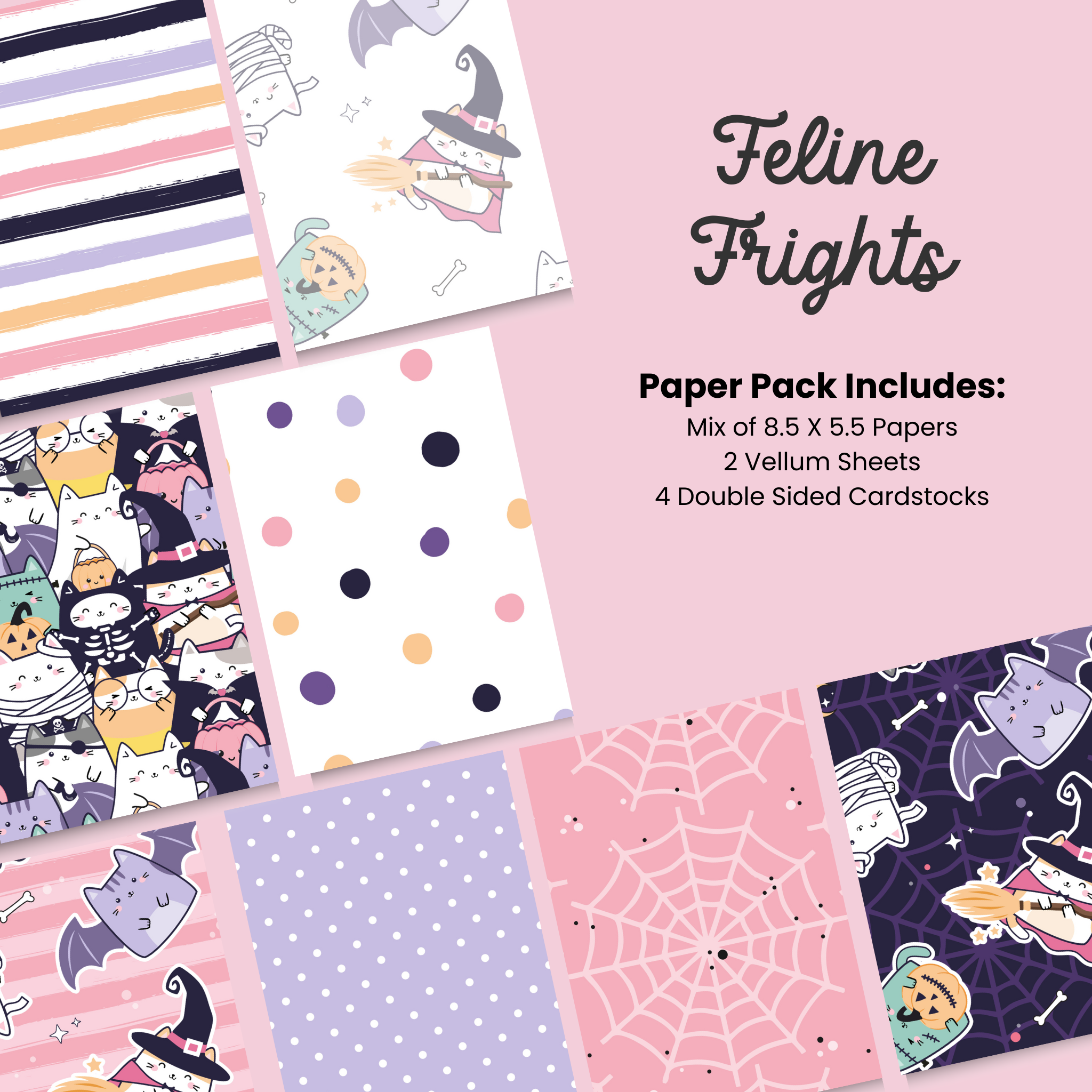 Paper Pack - Feline Frights