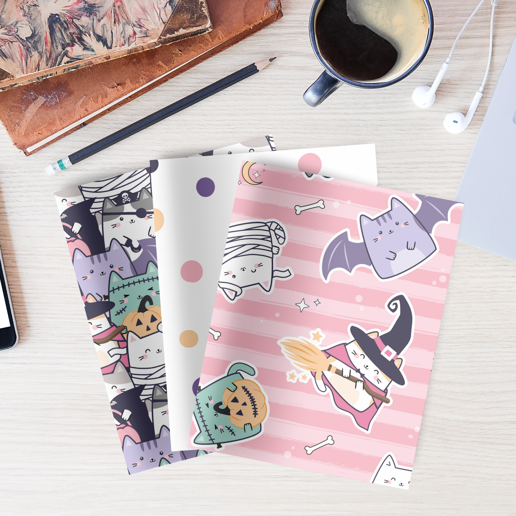 Paper Pack - Feline Frights