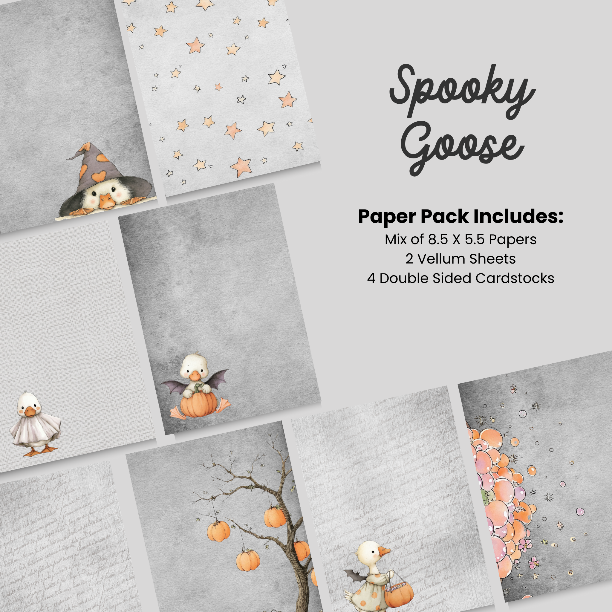 Paper Pack - Spooky Goose