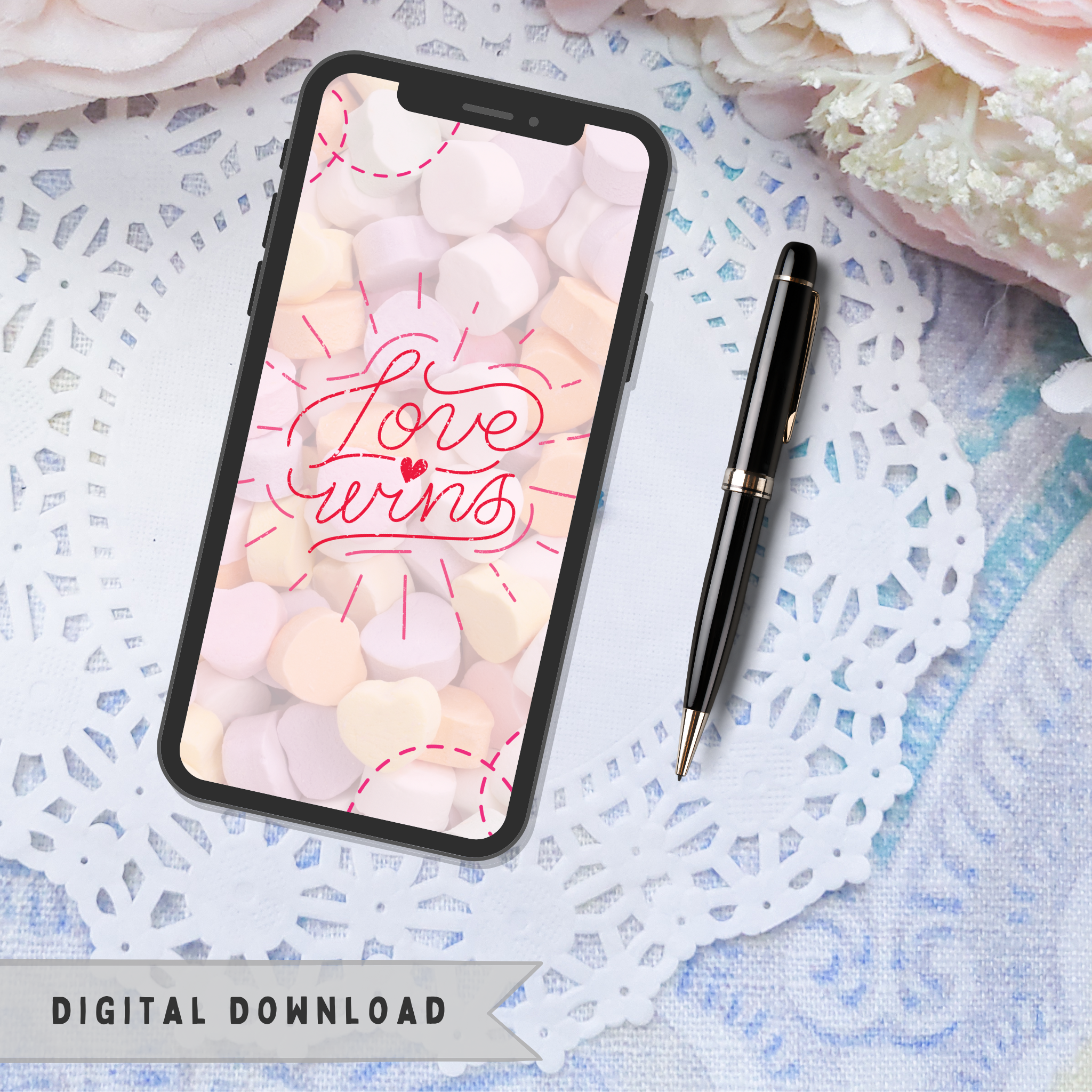 Phone Wallpaper - Love Wins