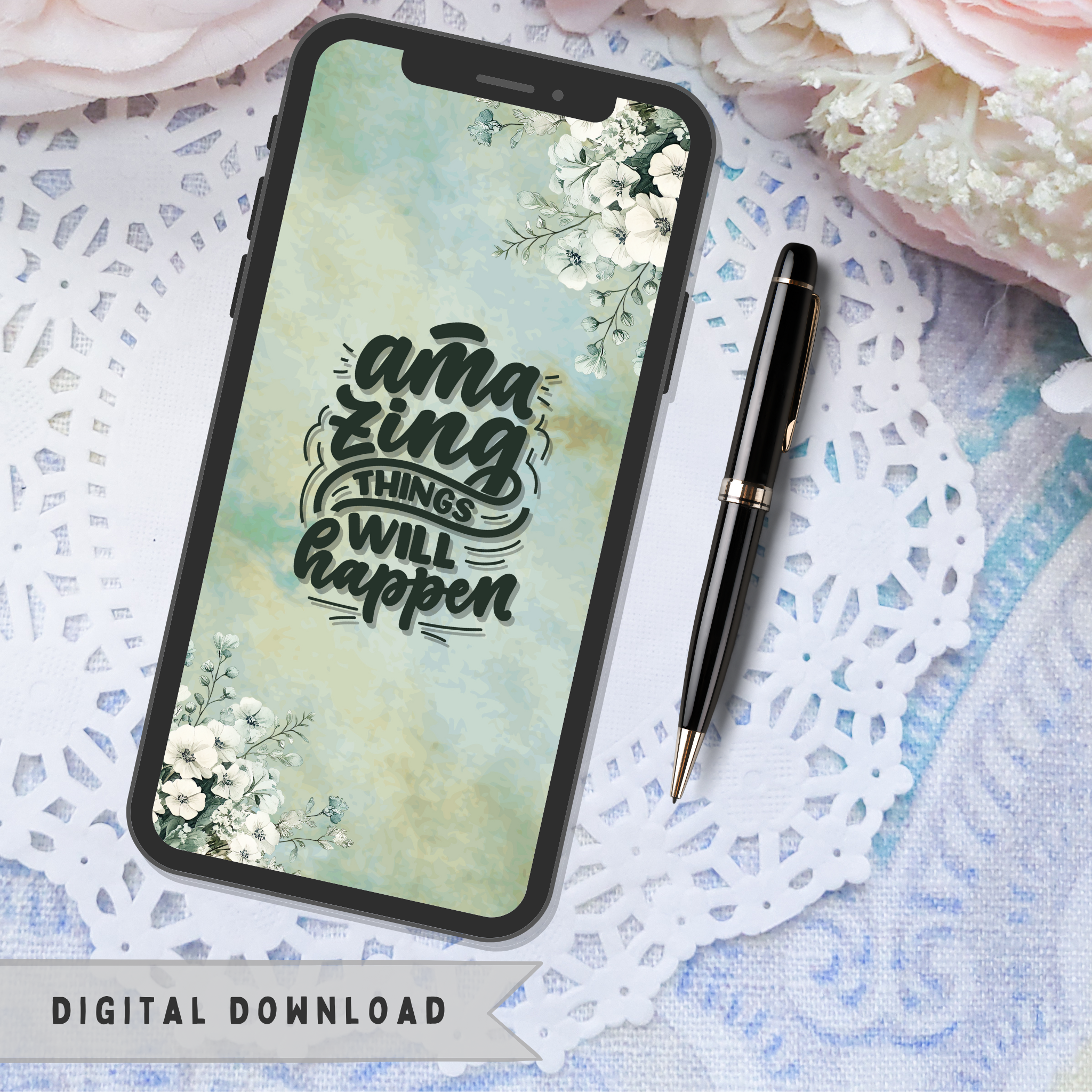 Phone Wallpaper - Amazing Things Will Happen