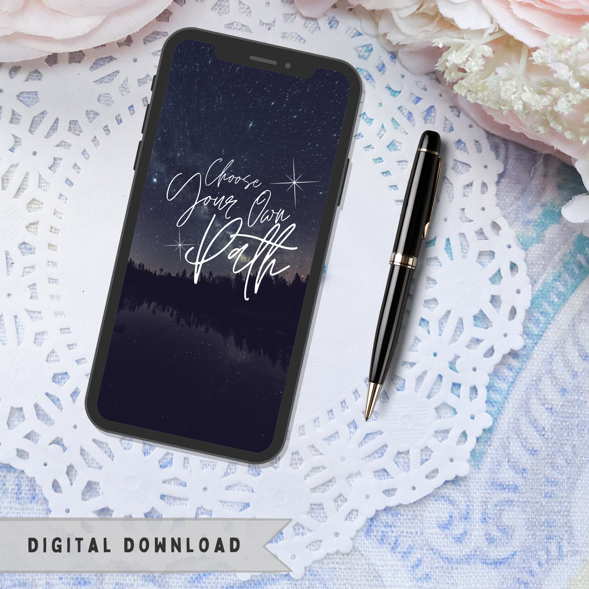 Phone Wallpaper - Choose Your Own Path