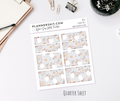 Functional Quarter Sheet - Boxes - Groovy Fall 2