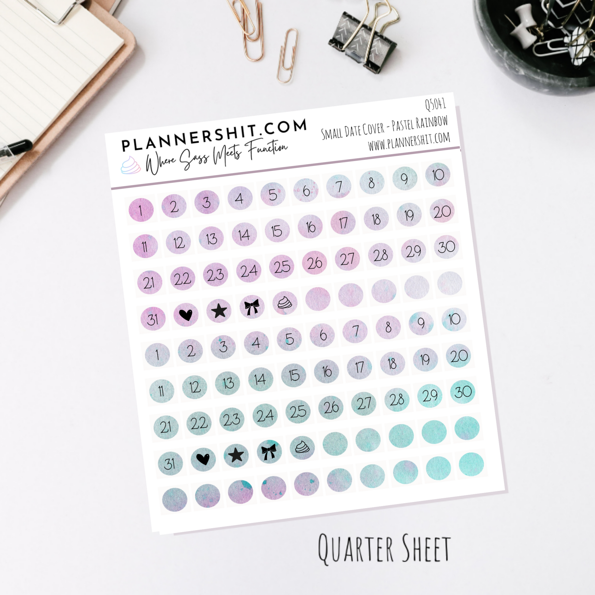 Pastel Rainbow (Standard Vertical)