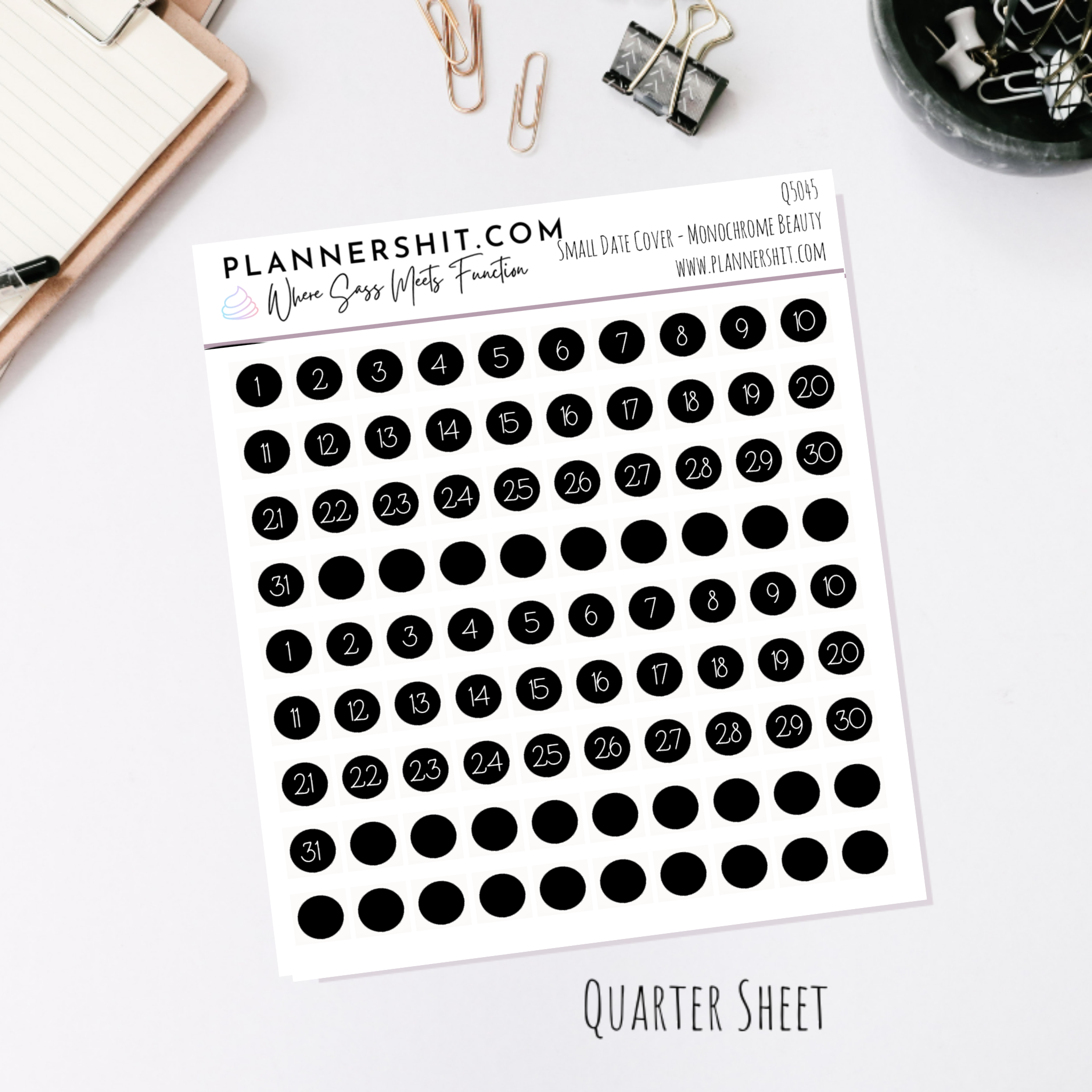 Monochrome Beauty (Standard Vertical)