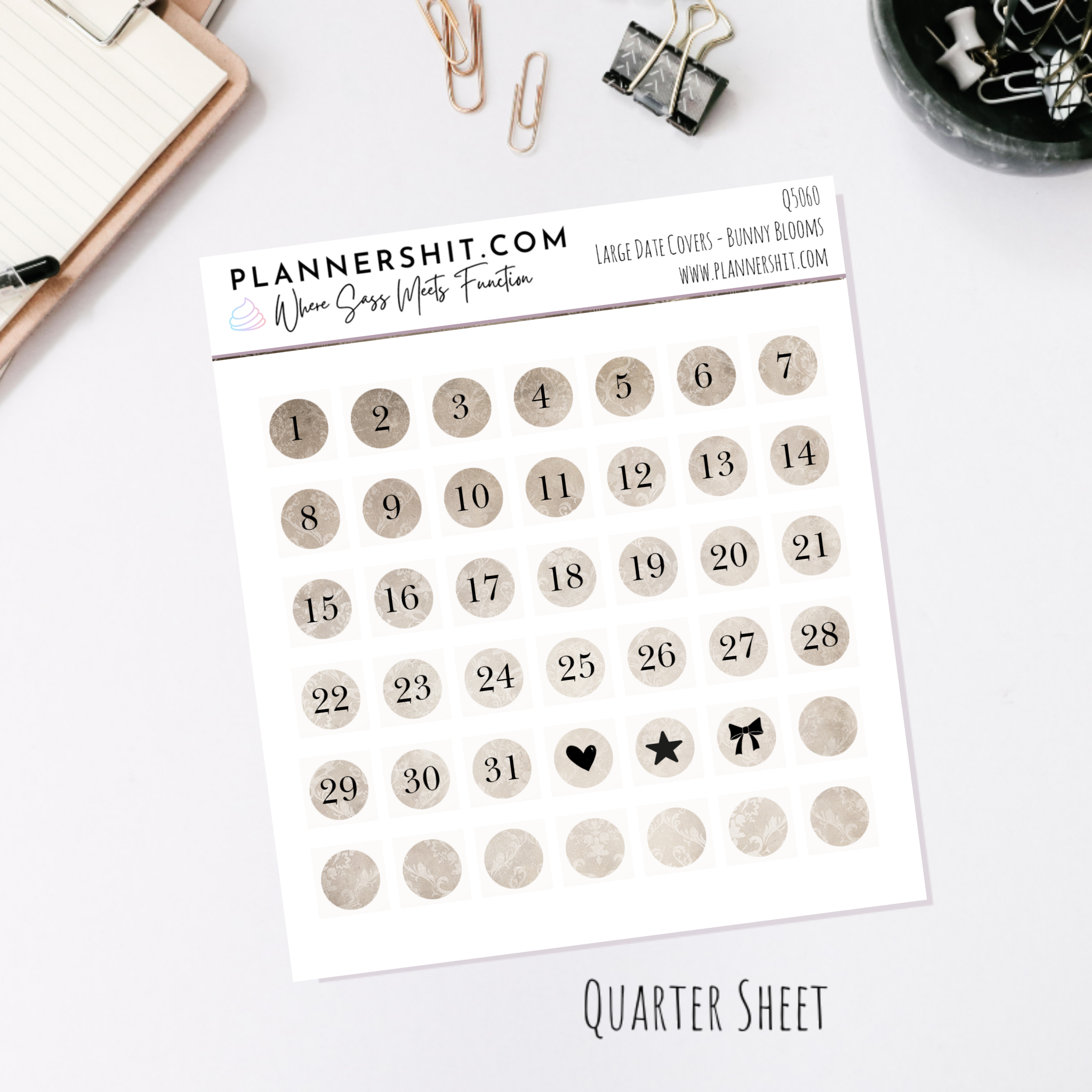 Bunny Blooms (Journaling)