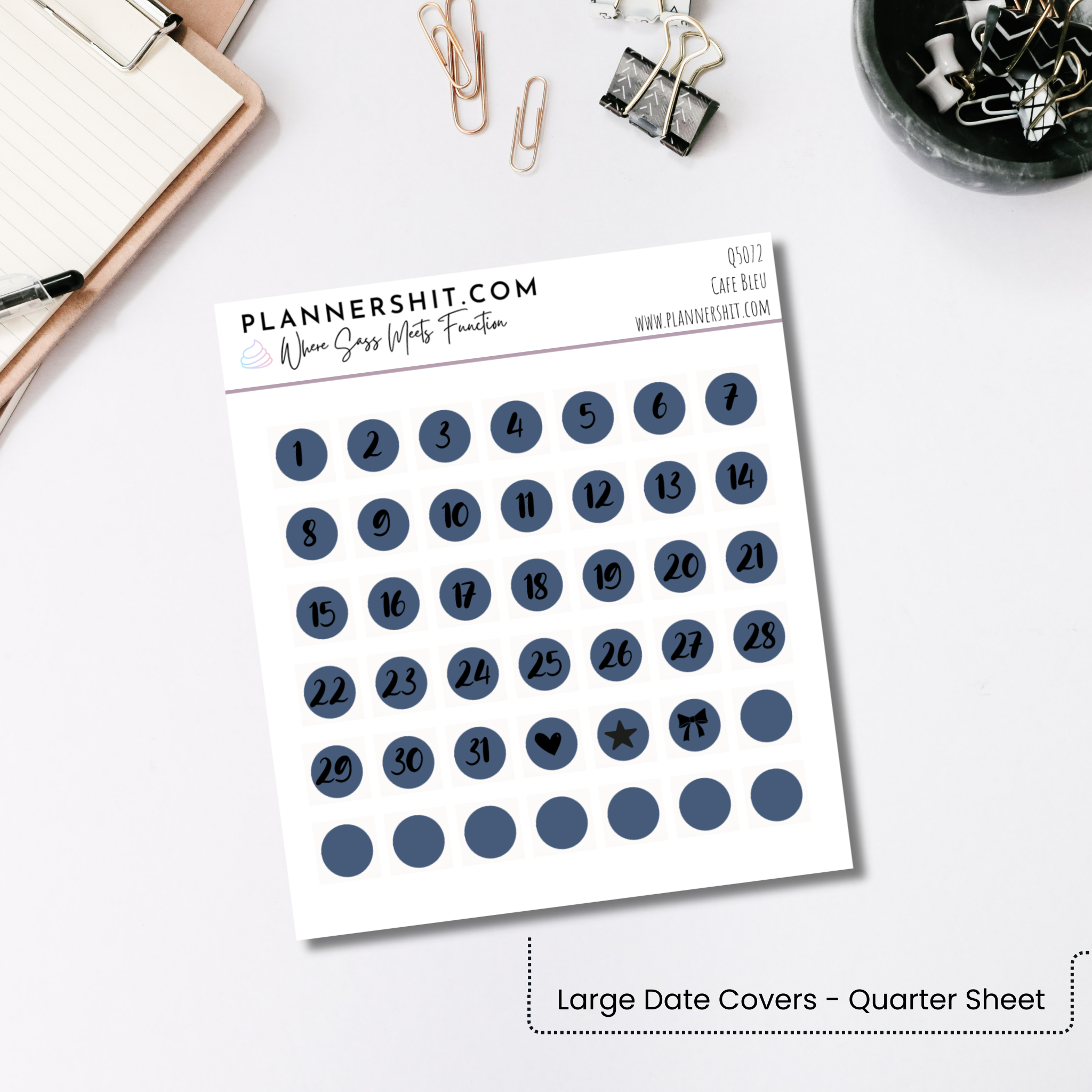 Cafe Bleu (Journaling)