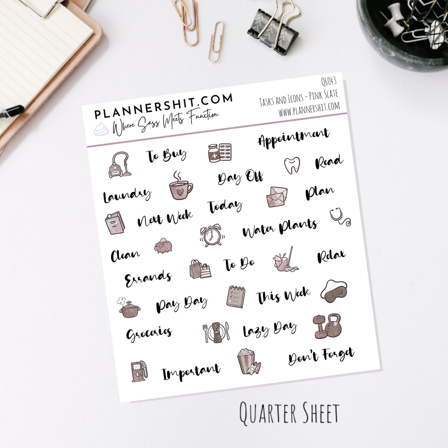 Pink Slate (Watercolor Essentials)