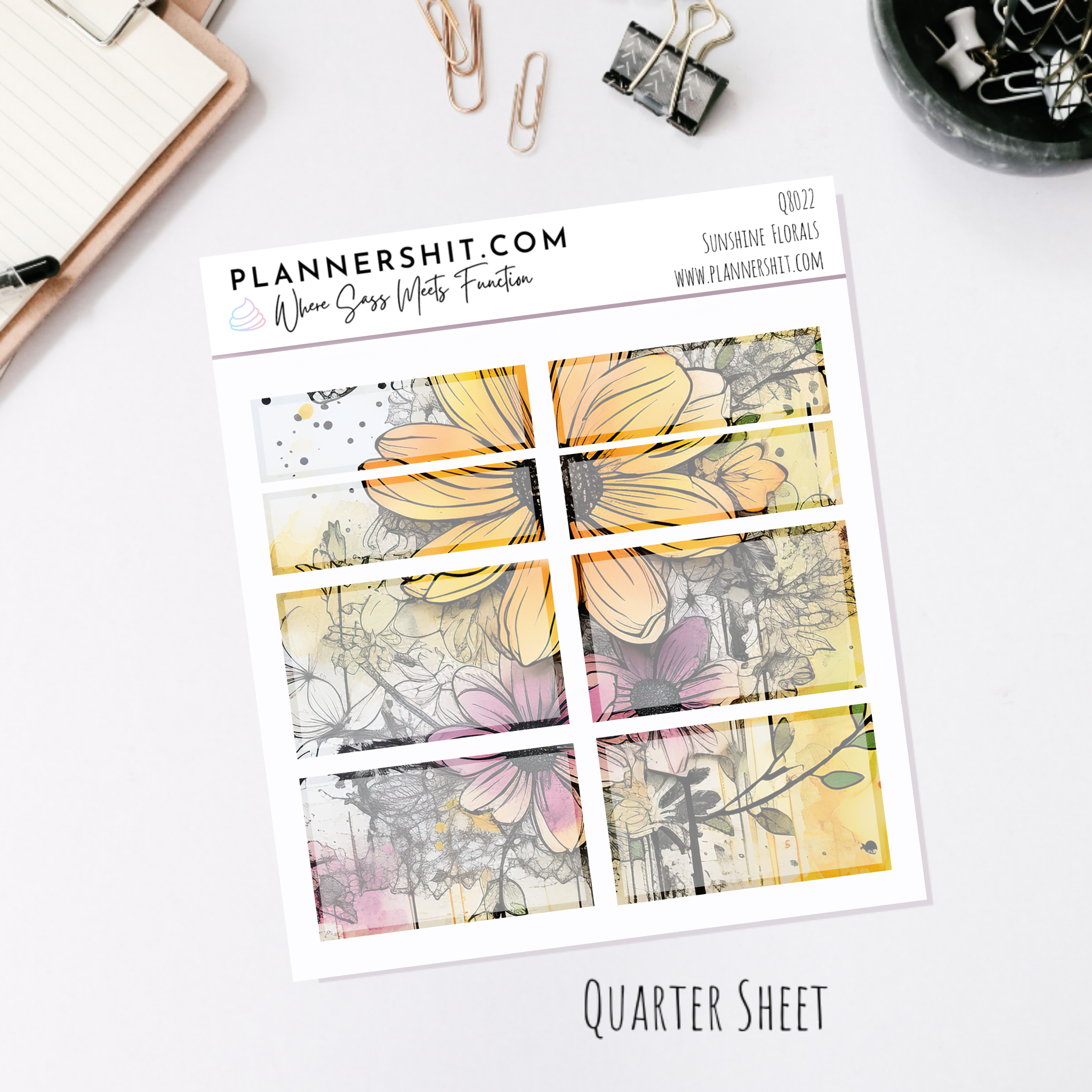 Sunshine Florals (Standard Vertical)