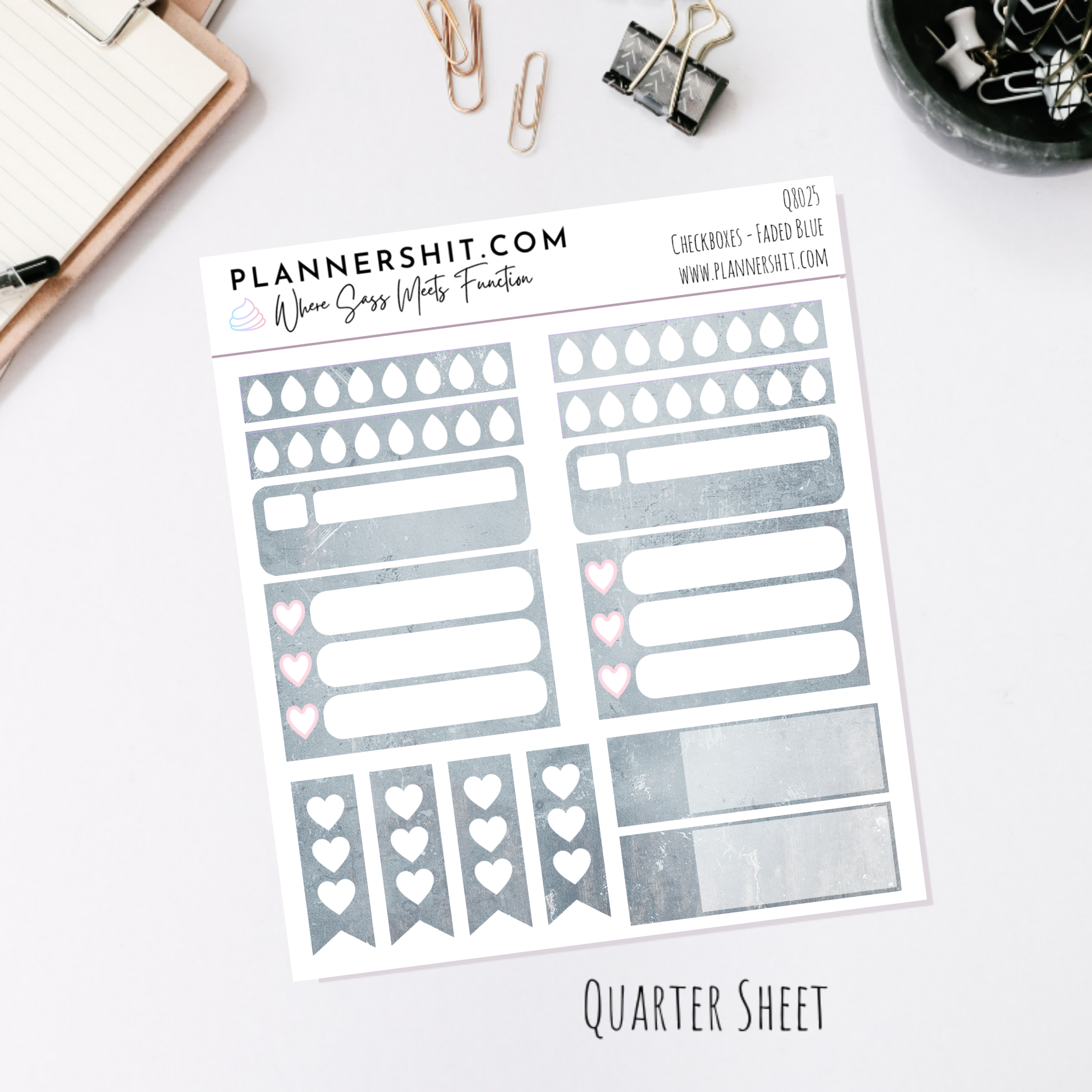 Faded Blue (Watercolor Essentials)