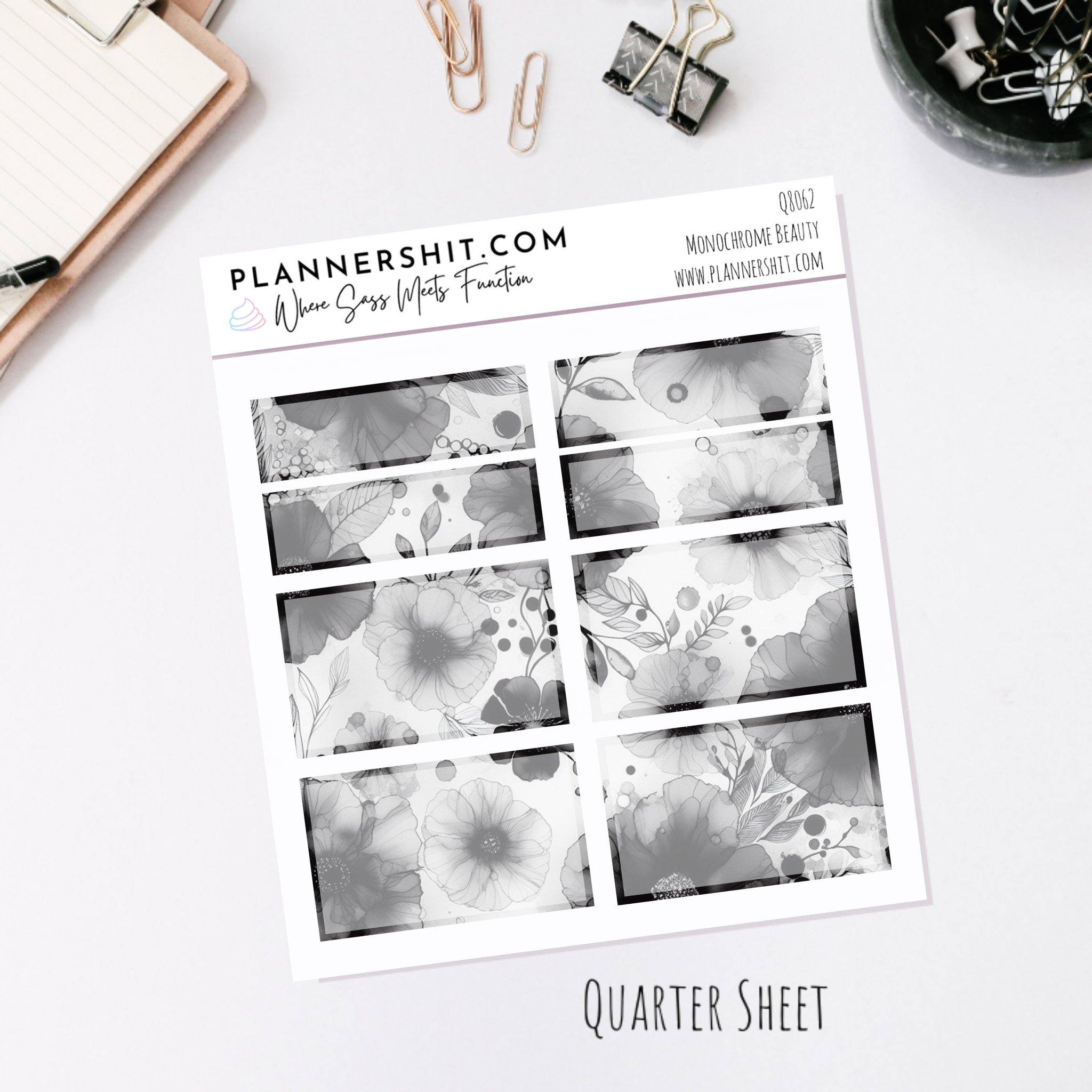 Monochrome Beauty (Standard Vertical)