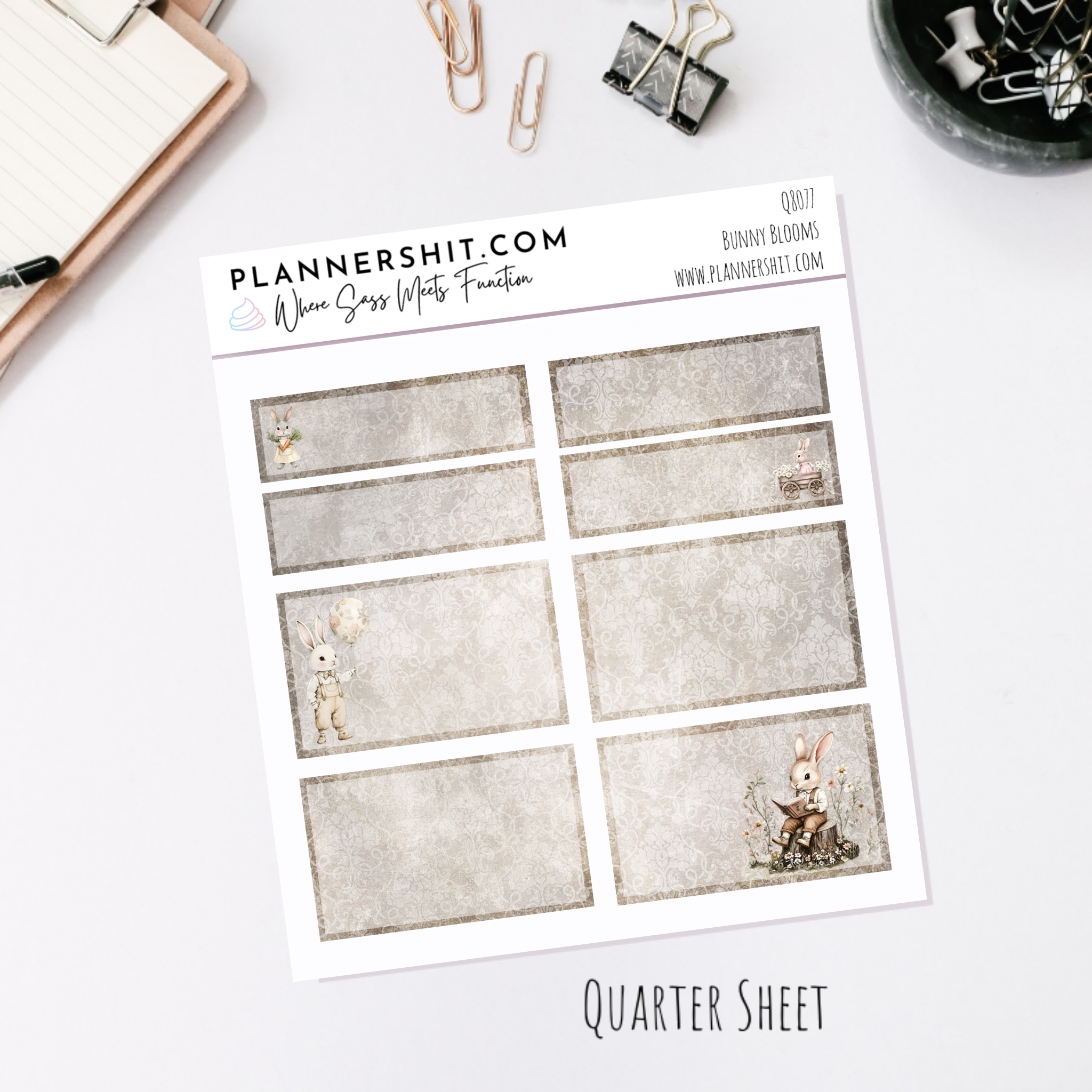 Bunny Blooms (Standard Vertical)