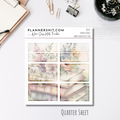 Functional Quarter Sheet - Boxes - Bookish